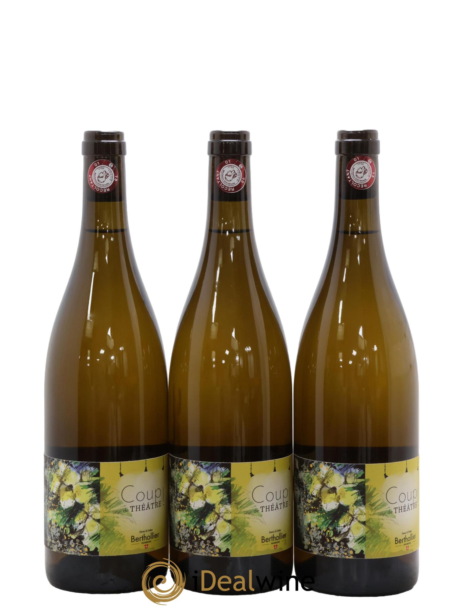 IGP Vin des Allobroges Coup Théâtre Denis & Didier Berthollier 2022 - Lot of 3 bottles - 0