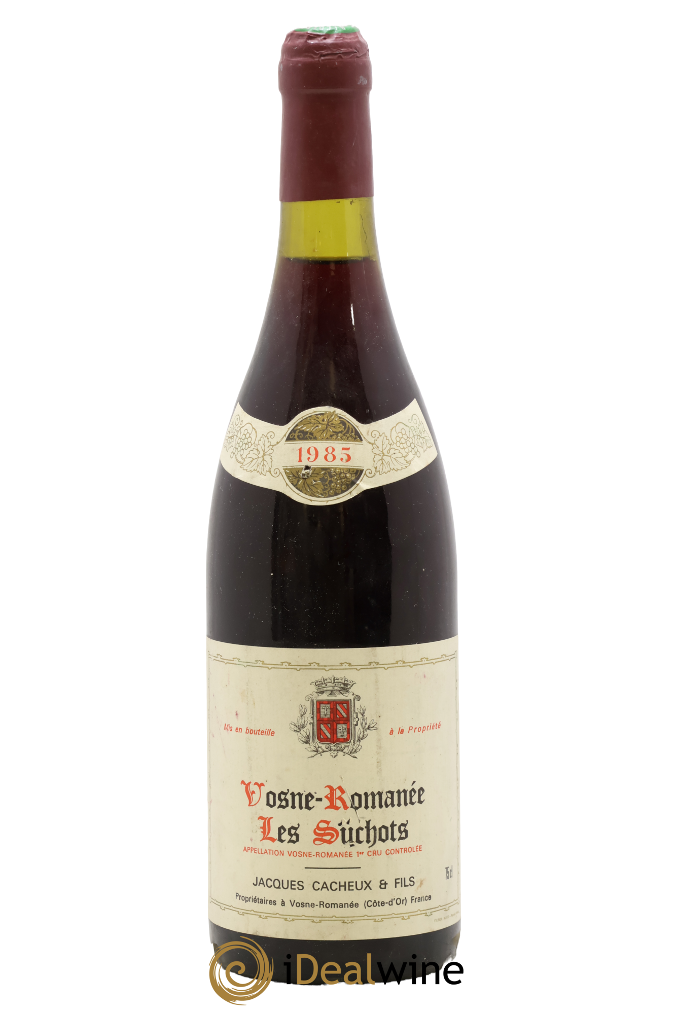 Vosne-Romanée 1er Cru Les Suchots Jacques Cacheux & Fils 1985 - Lot de 1 bouteille - 0