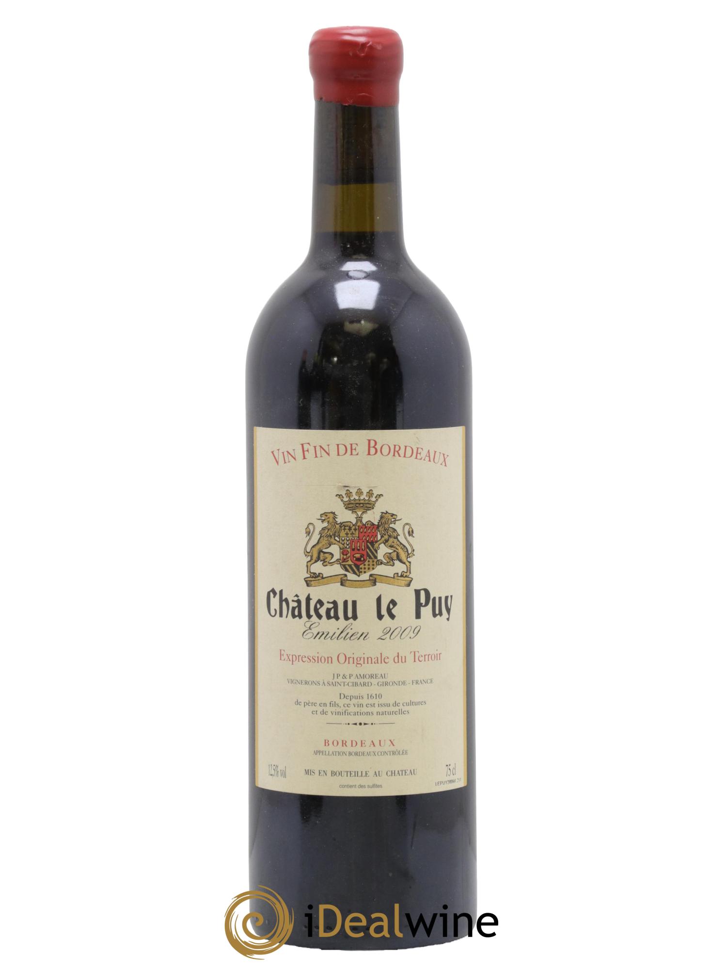 Le Puy - Cuvée Emilien 2009 - Posten von 1 Flasche - 0