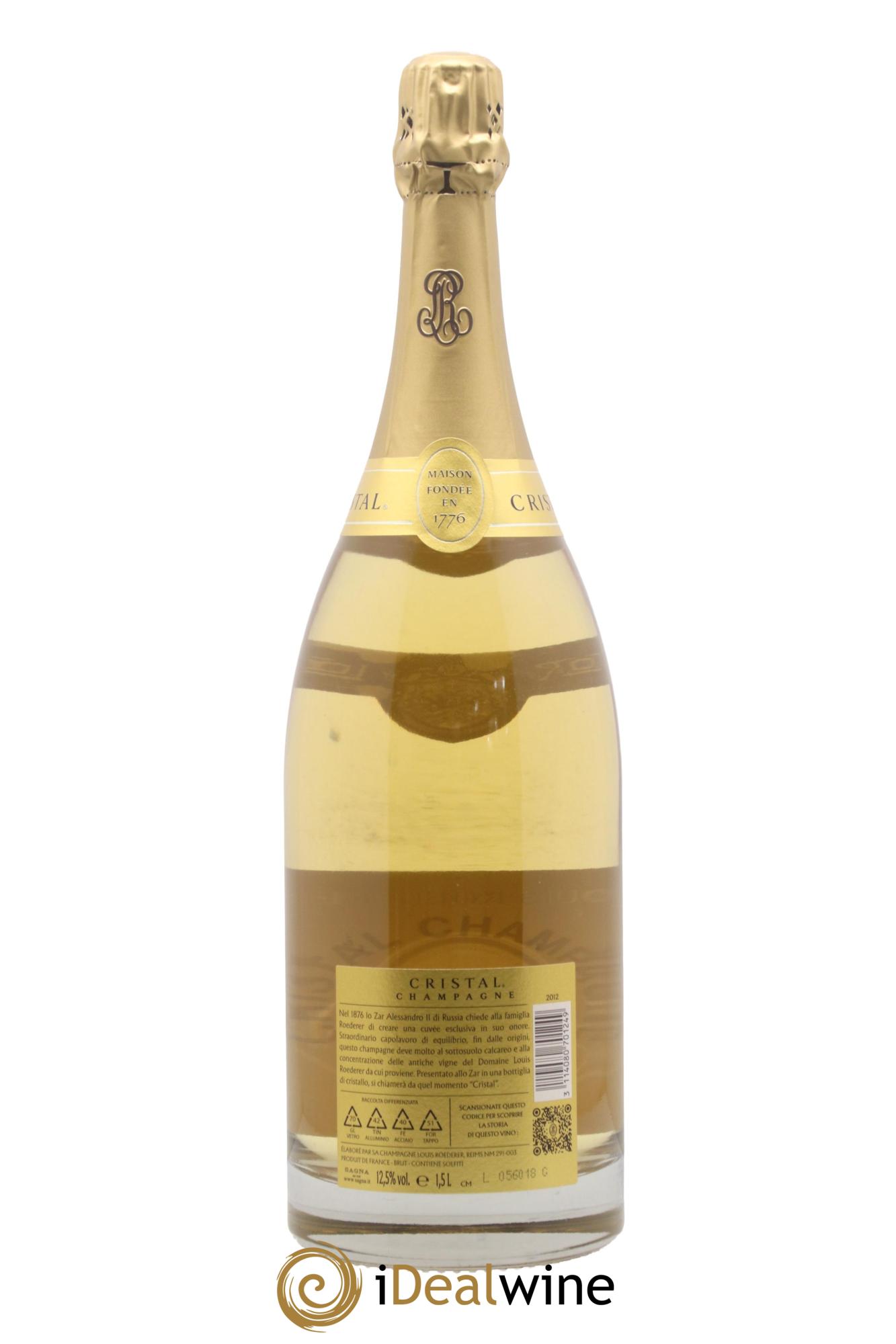 Cristal Louis Roederer 2012 - Lotto di 1 magnum - 2