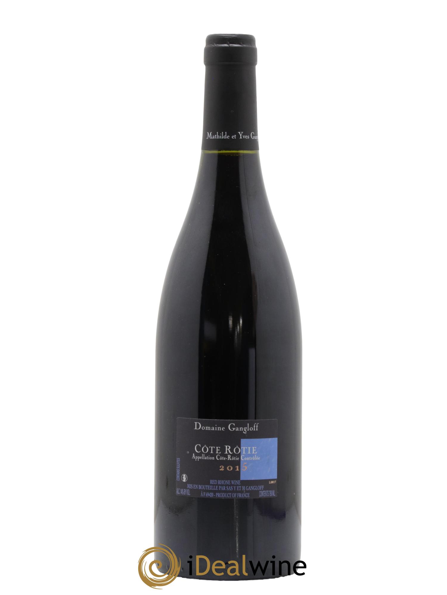 Côte-Rôtie La Barbarine Gangloff (Domaine) 2015 - Lot de 1 bouteille - 1