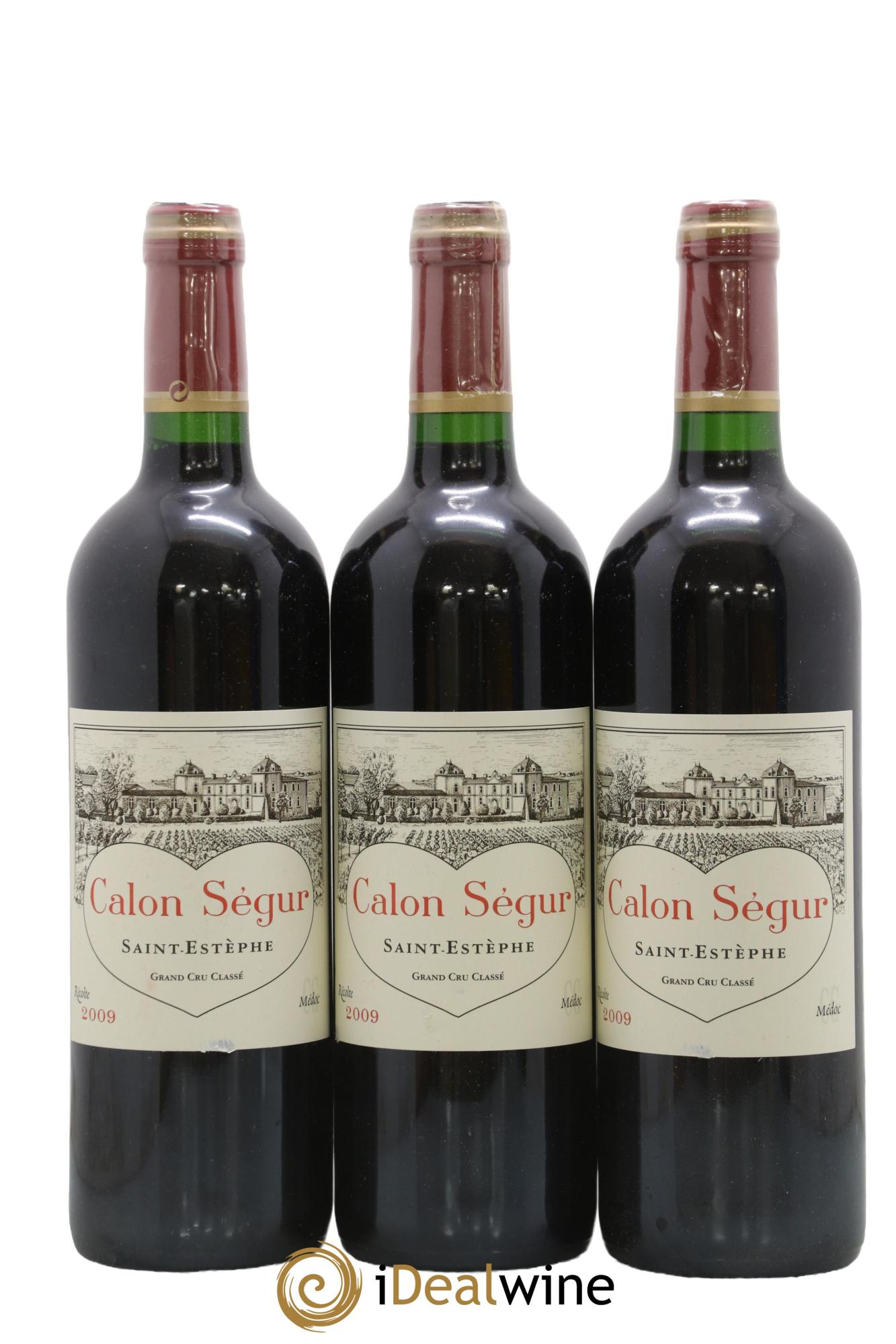 Château Calon Ségur 3ème Grand Cru Classé 2009 - Posten von 6 Flaschen - 1