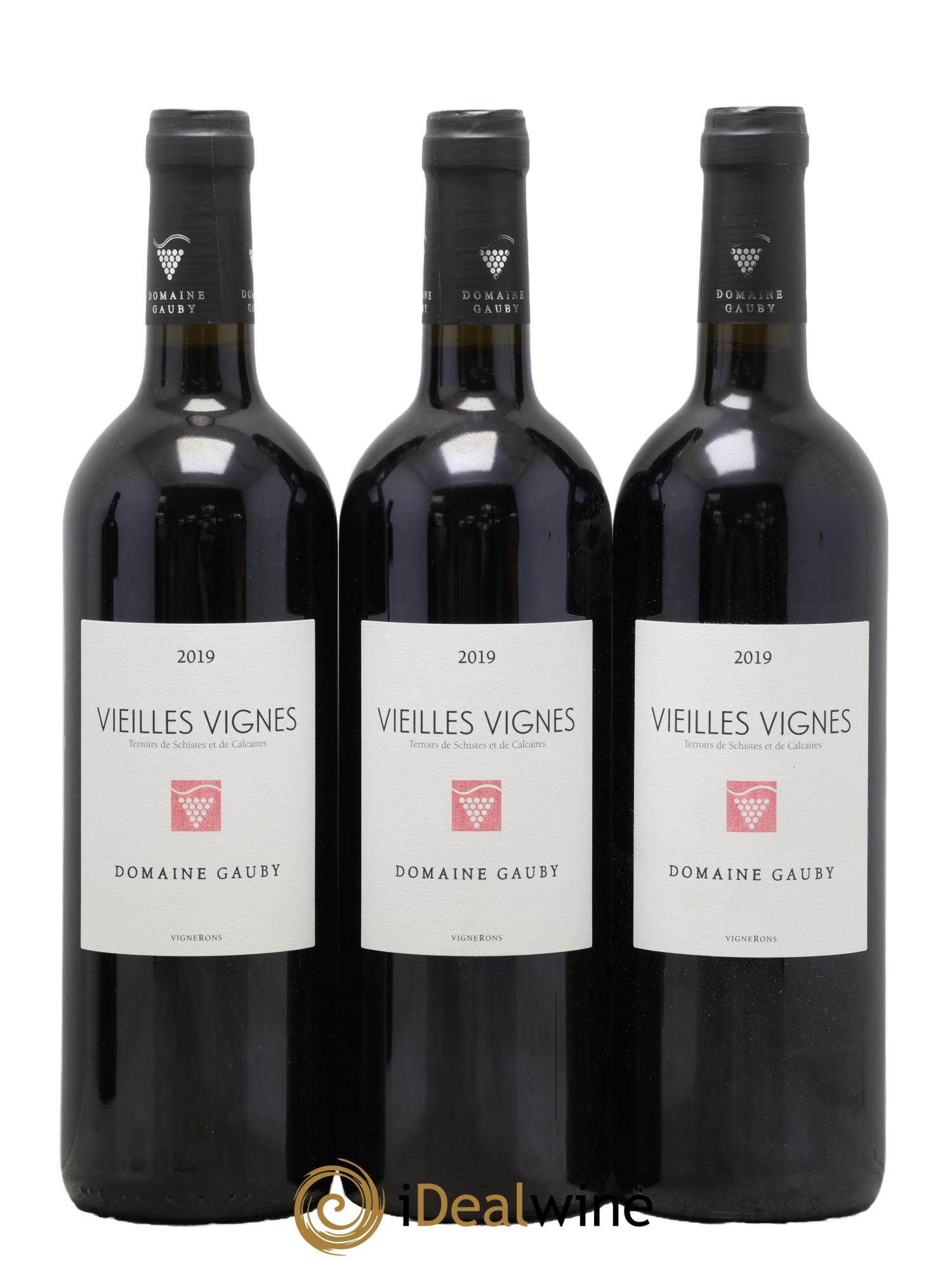 Côtes Catalanes Vieilles Vignes Gauby (Domaine) 2019 - Lot de 3 bouteilles - 0