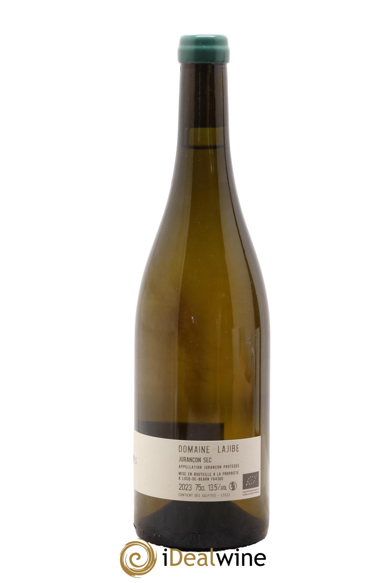 Jurançon sec Serres-Seques Domaine Lajibe - Jean-Baptiste Semmartin 2023 - Lot de 1 bouteille - 1
