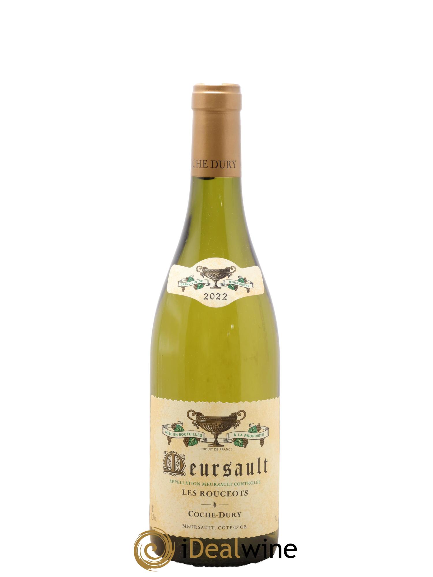 Meursault Les Rougeots Coche Dury (Domaine) 2022 - Lotto di 1 bottiglia - 0