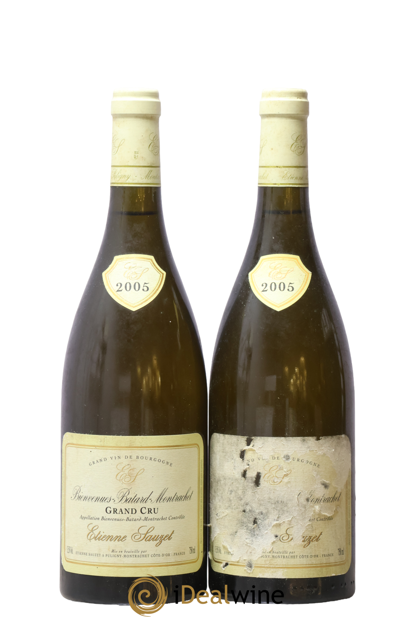 Bienvenues-Bâtard-Montrachet Grand Cru Etienne Sauzet 2005 - Lote de 2 botellas - 0