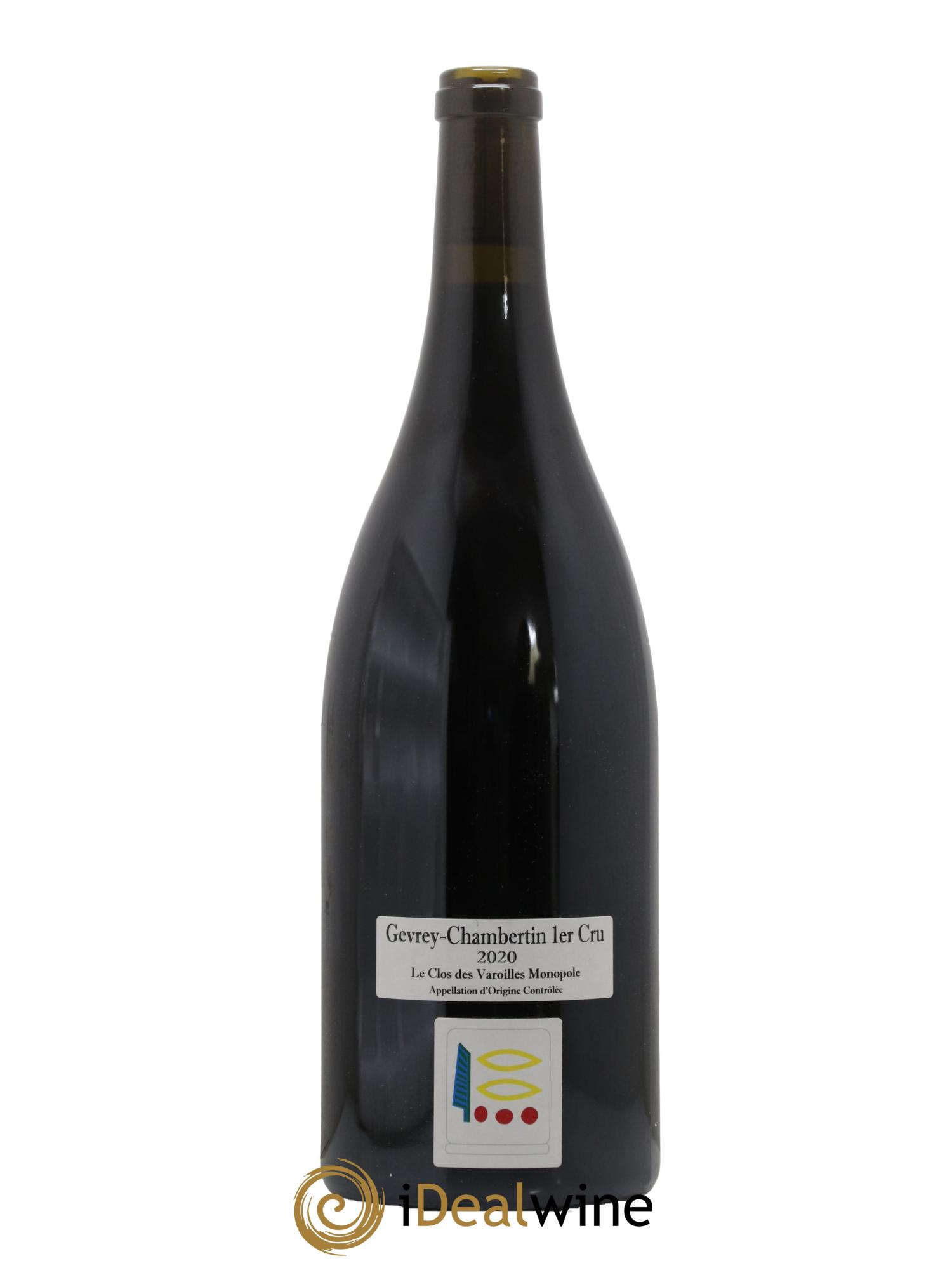 Gevrey-Chambertin 1er Cru Le Clos des Varoilles Monopole Prieuré Roch 2020 - Lot de 1 magnum - 0
