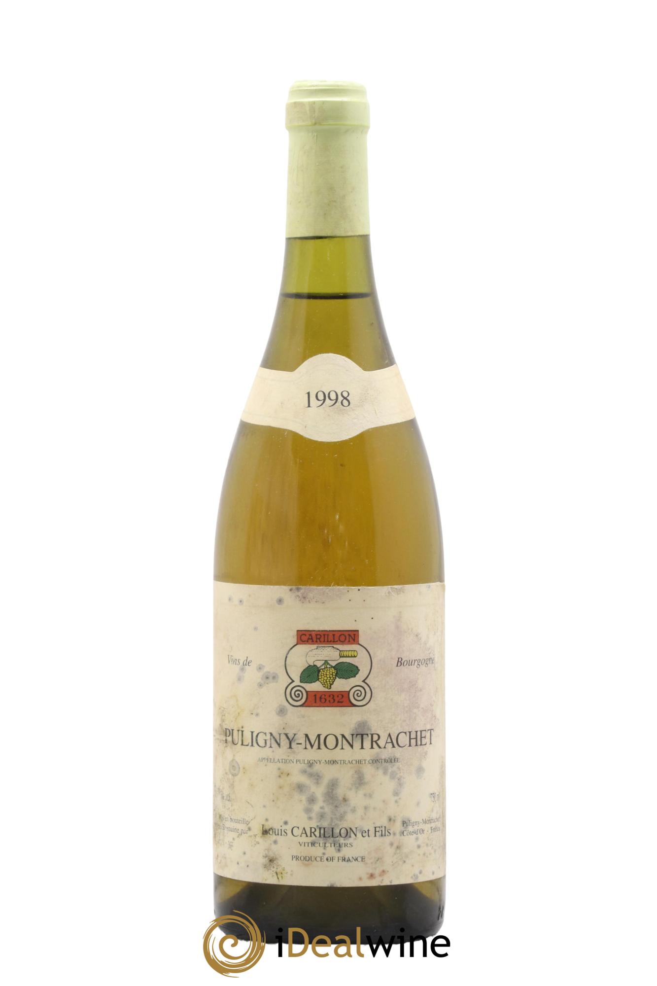 Puligny-Montrachet Louis Carillon & Fils 1998 - Lot de 1 bouteille - 0