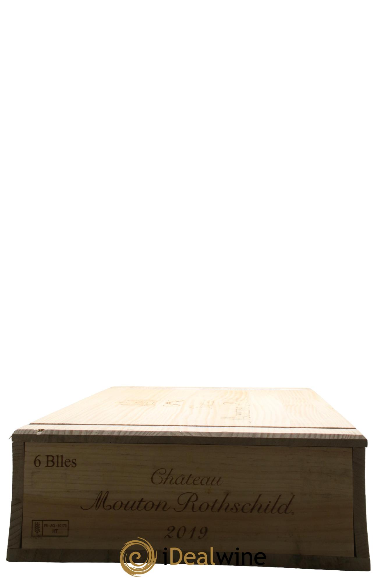 Château Mouton Rothschild 1er Grand Cru Classé 2019 - Lot de 6 bouteilles - 6