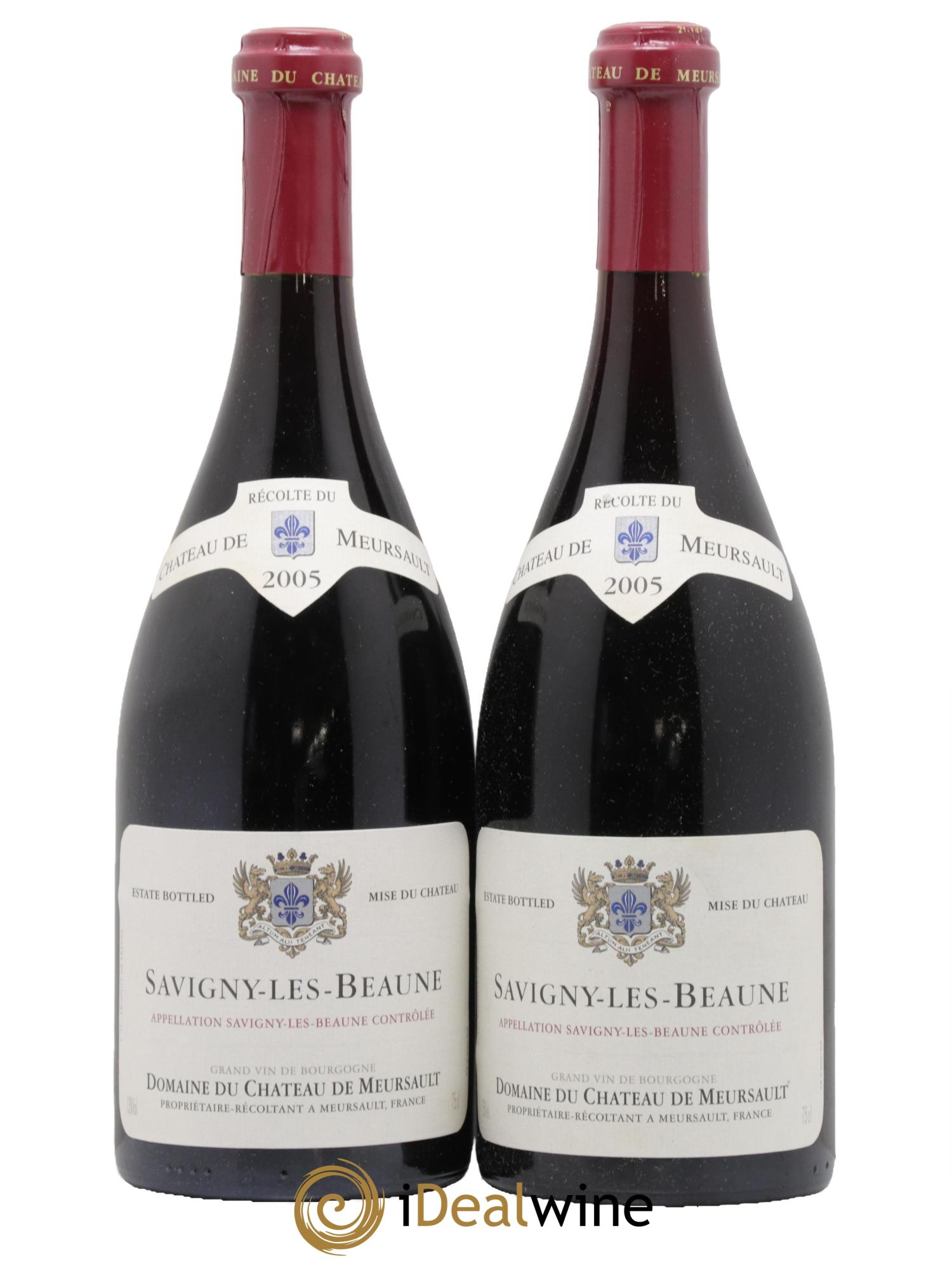 Savigny-lès-Beaune Château de Meursault 2005 - Lot de 2 bouteilles - 0
