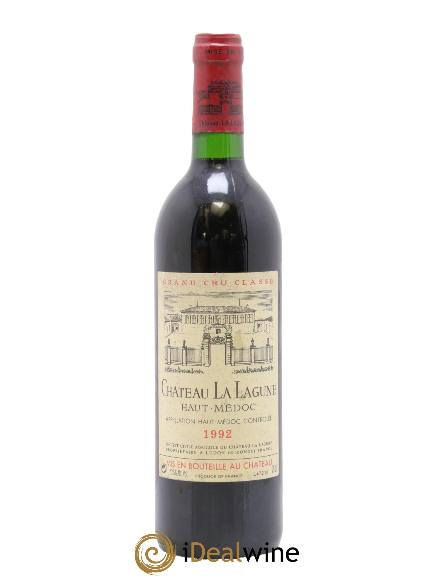 Château la Lagune 3ème Grand Cru Classé 1992 - Posten von 1 Flasche - 0