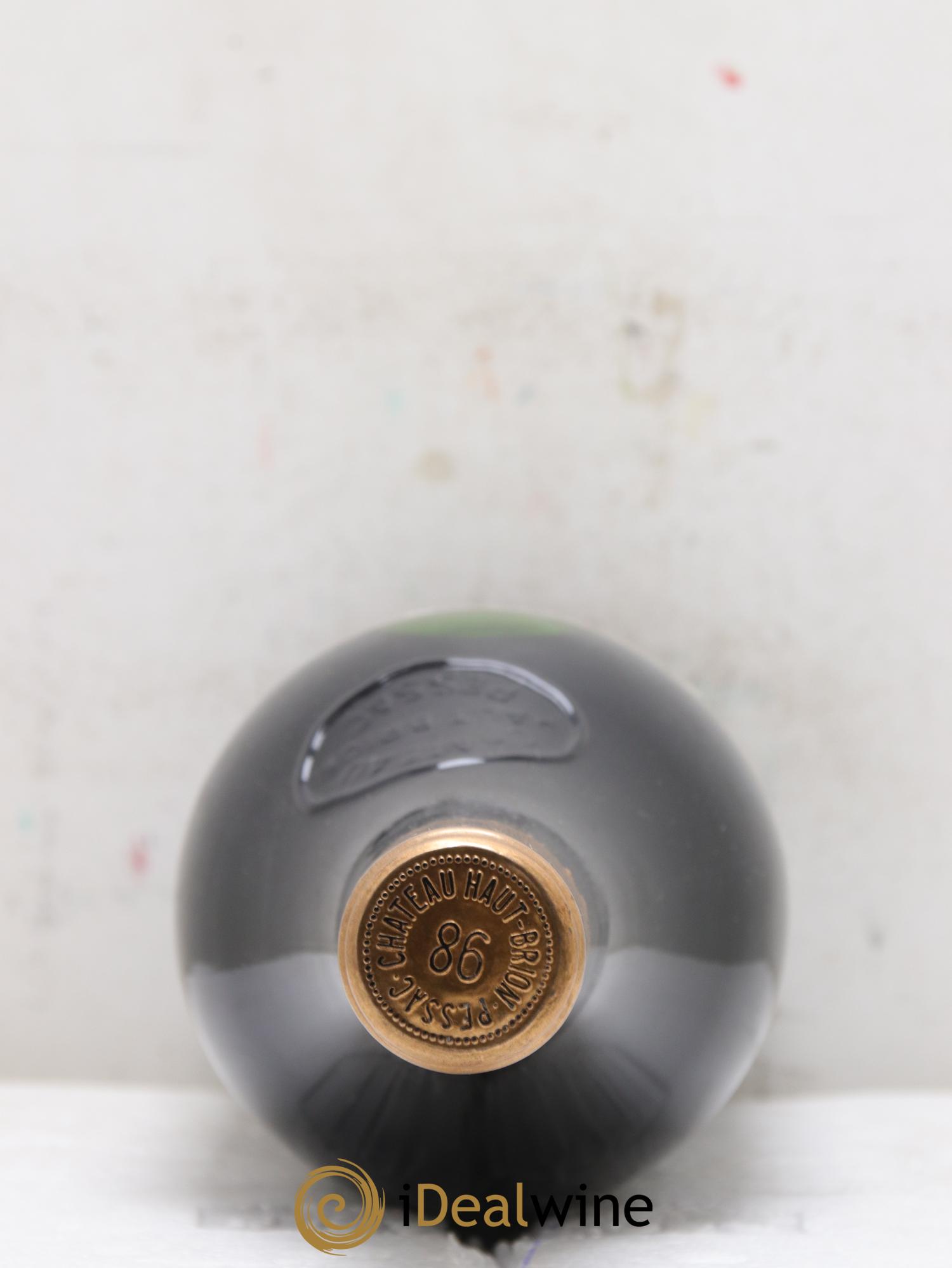 Château Haut Brion 1er Grand Cru Classé 1986 - Lotto di 1 bottiglia - 1