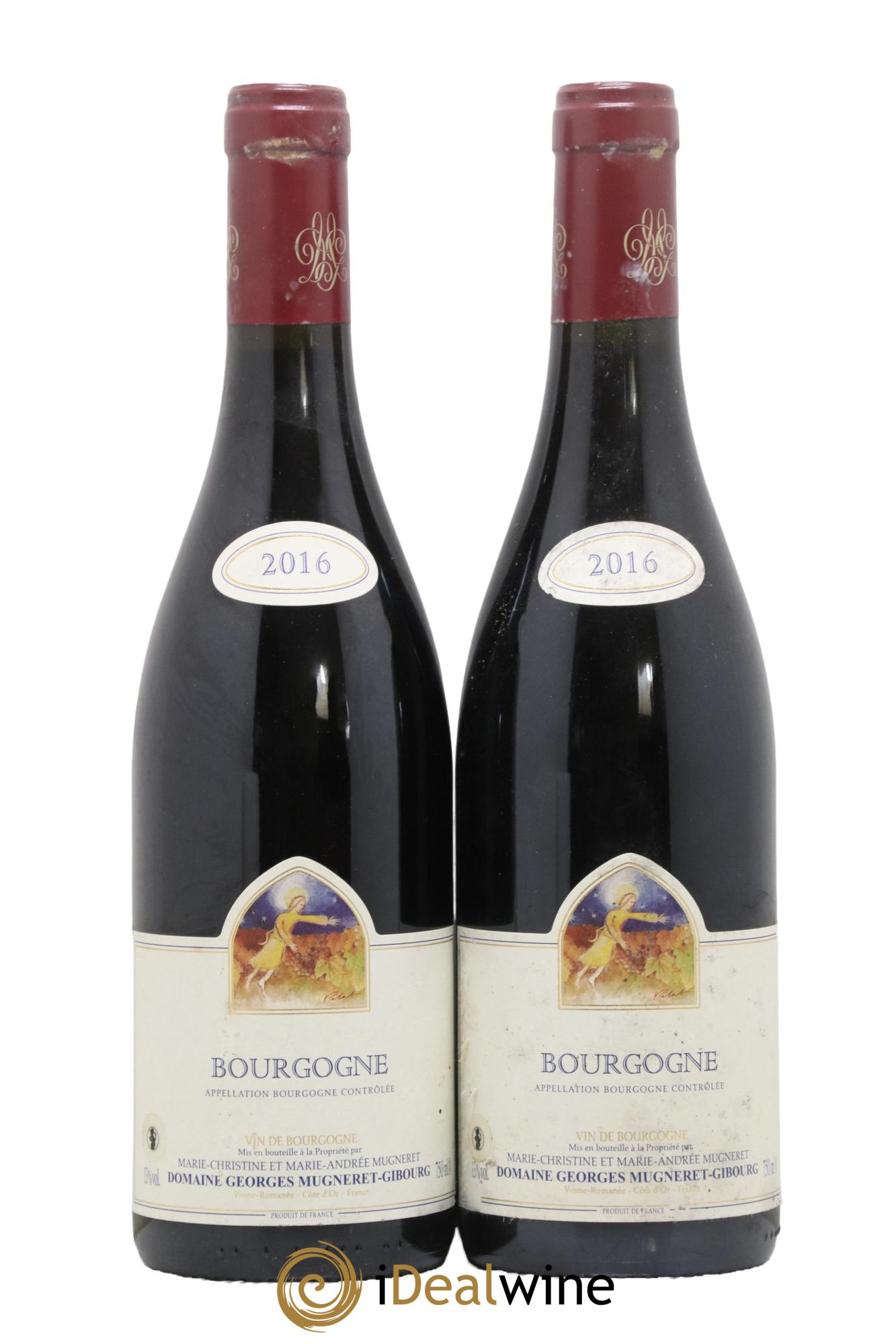 Bourgogne Mugneret-Gibourg (Domaine) 2016 - Lot de 2 bouteilles - 0