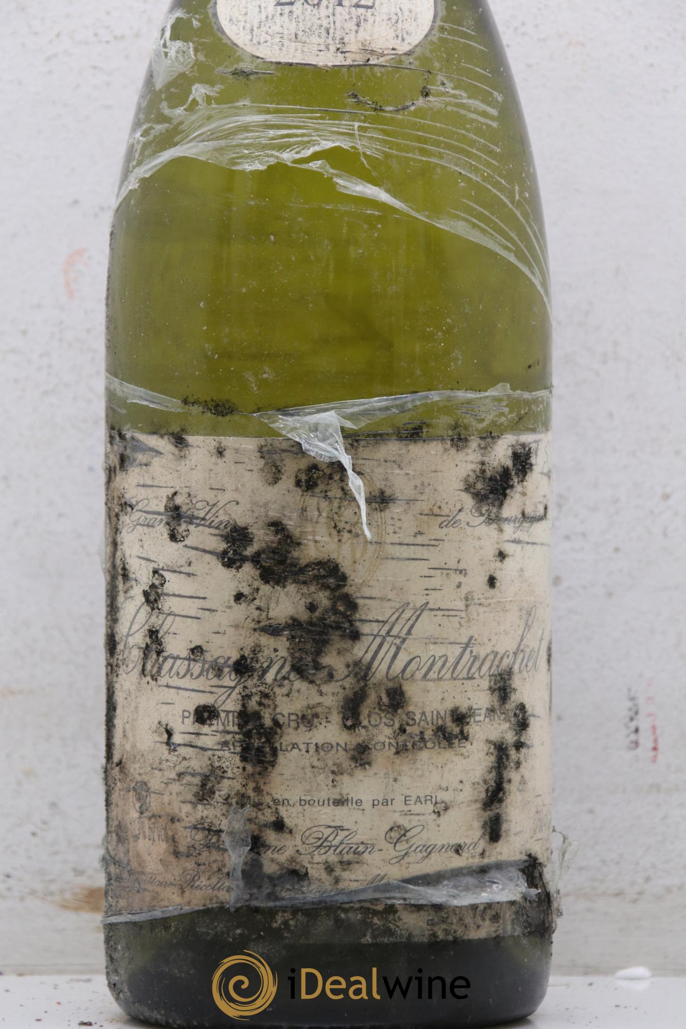 Chassagne-Montrachet 1er Cru Clos Saint-Jean Blain-Gagnard (Domaine) Clos St Jean Blain-gagnard 2012 - Lot de 1 bouteille - 1