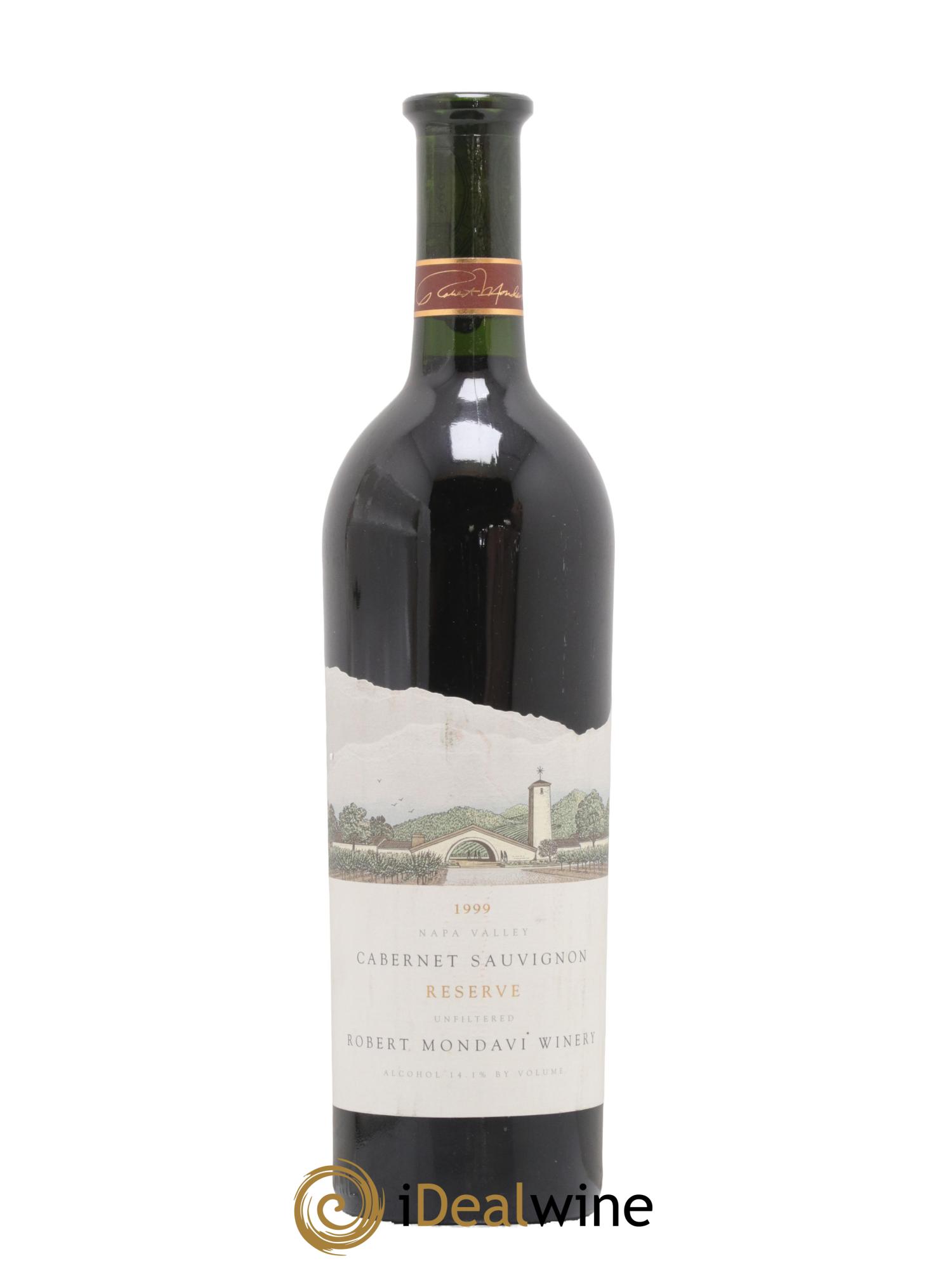 Cabernet Sauvignon Oakville Mondavi Winery 1999 - Lot de 1 bouteille - 0