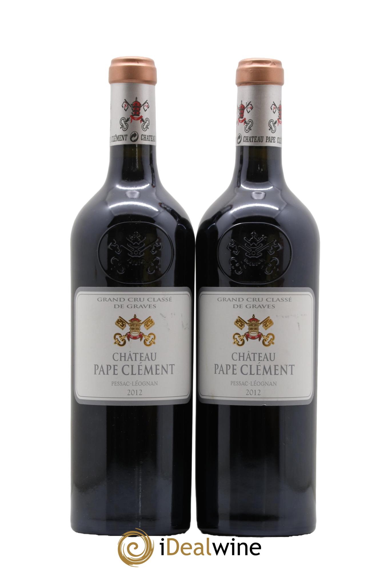 Château Pape Clément Cru Classé de Graves 2012 - Lot de 2 bouteilles - 0