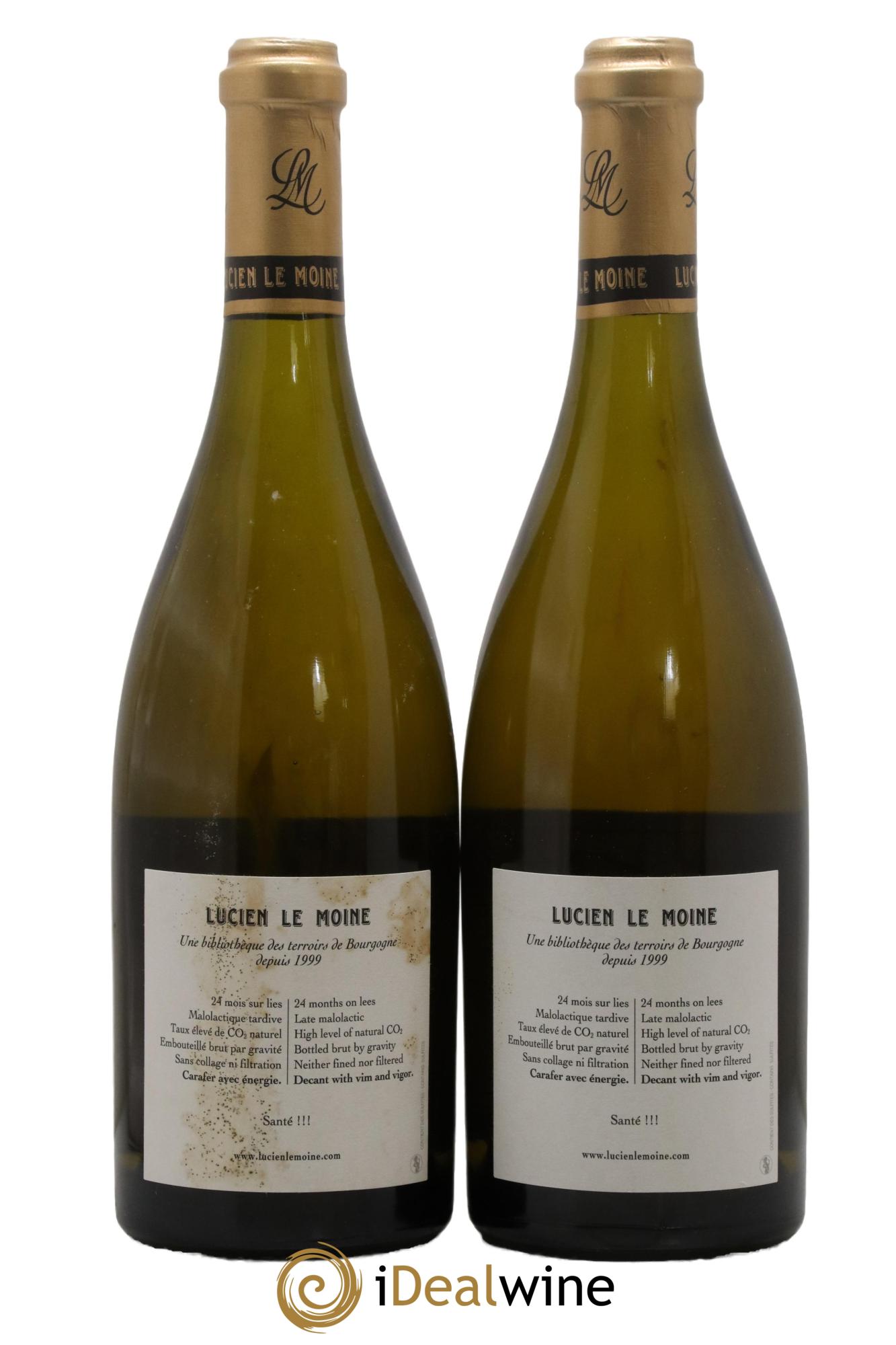 Chassagne-Montrachet 1er Cru Morgeot Lucien Le Moine 2019 - Lotto di 2 bottiglie - 1