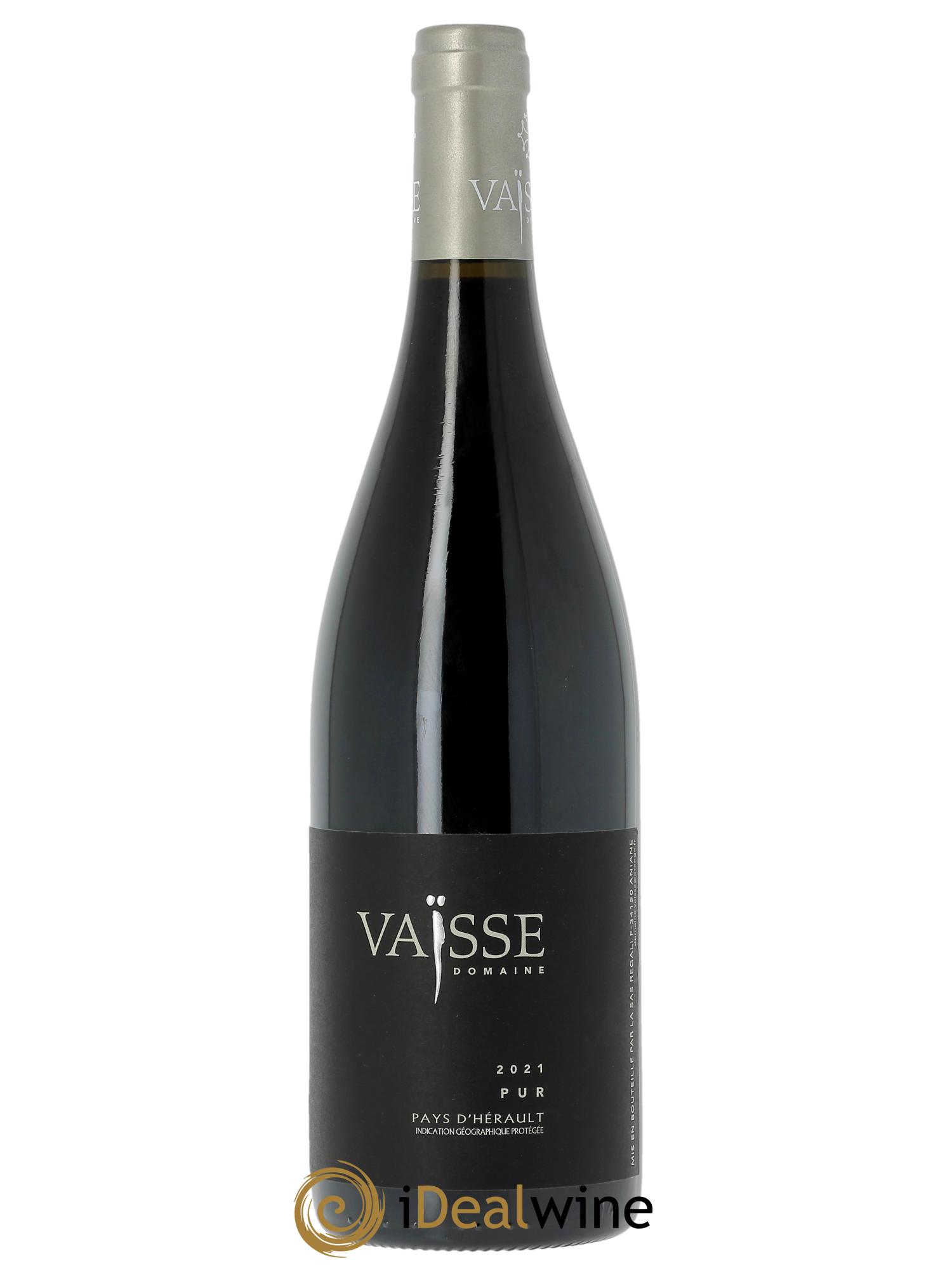 IGP Pays de l'Hérault Pur Vaisse (Domaine)  2021 - Lotto di 1 bottiglia - 0