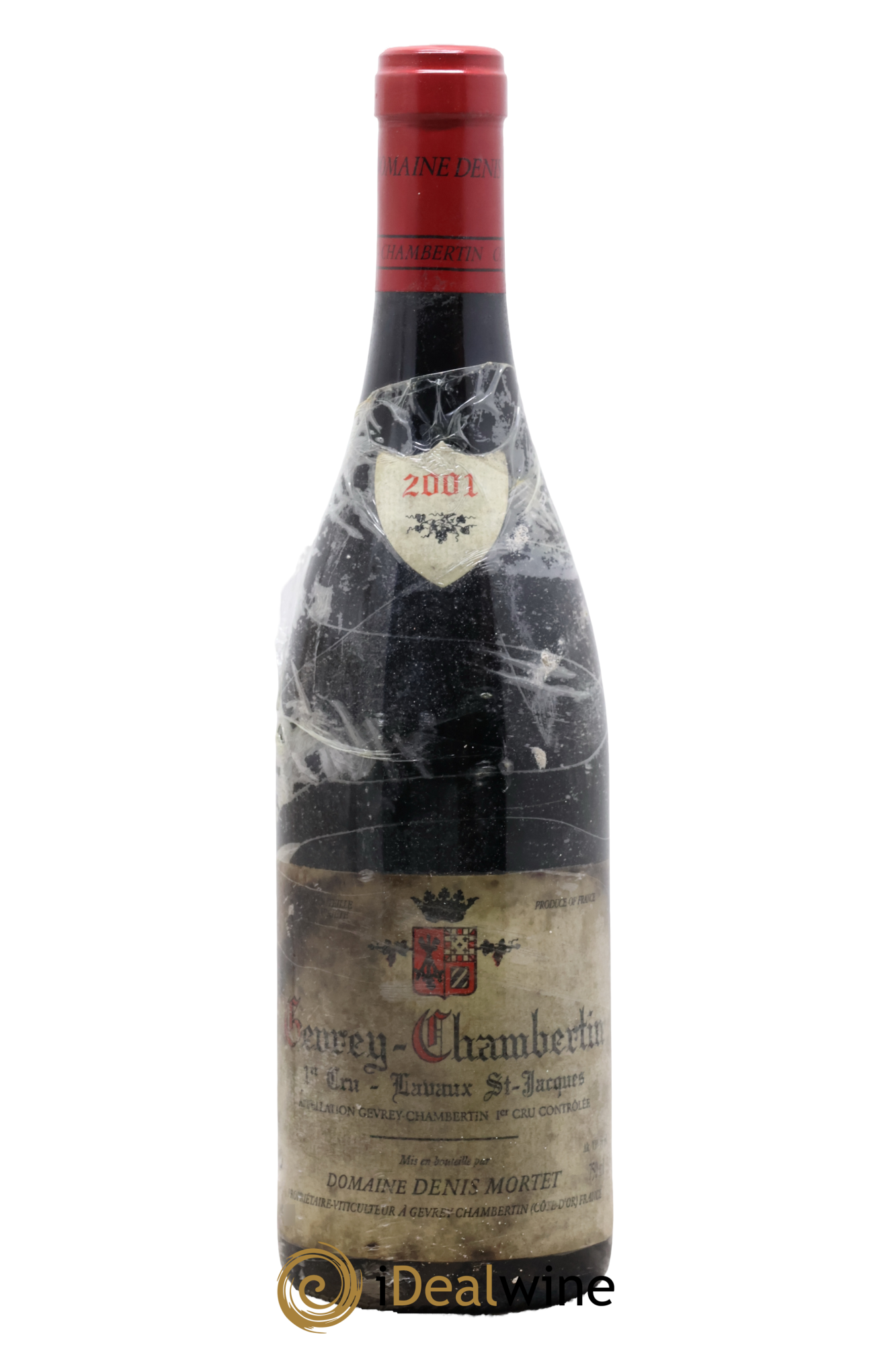 Gevrey-Chambertin 1er Cru Lavaux Saint Jacques Denis Mortet (Domaine) 2001 - Posten von 1 Flasche - 0