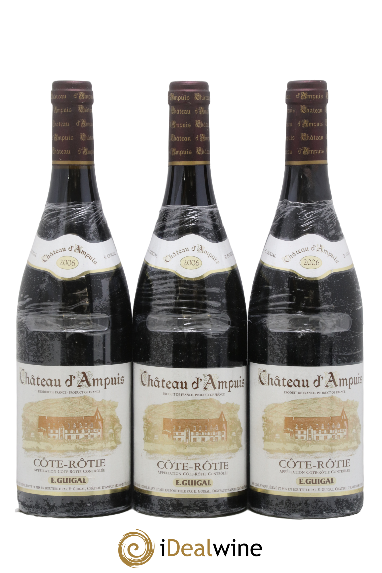 Côte-Rôtie Château d'Ampuis Guigal 2006 - Lot of 3 bottles - 0