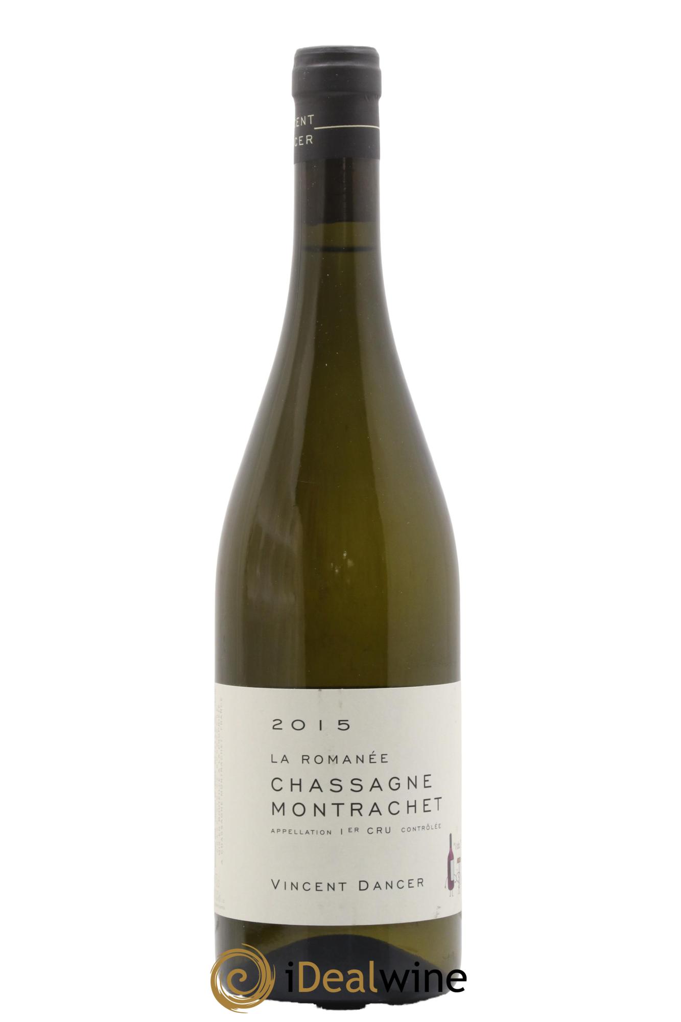 Chassagne-Montrachet 1er Cru La Romanée Vincent Dancer 2015 - Lot de 1 bouteille - 0