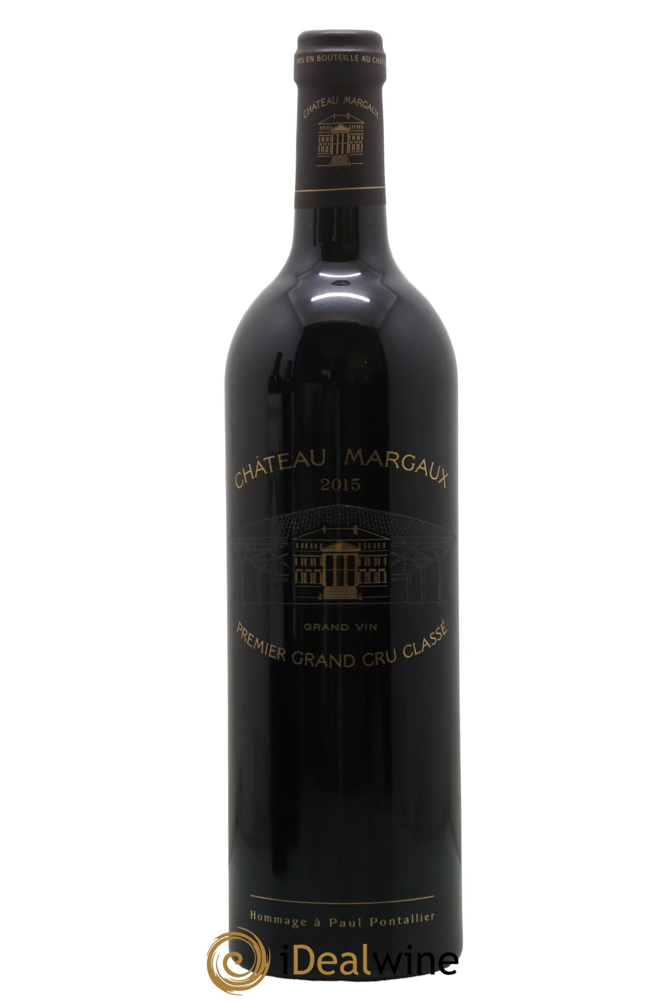 Château Margaux 1er Grand Cru Classé 2015 - Lot de 1 bouteille - 0
