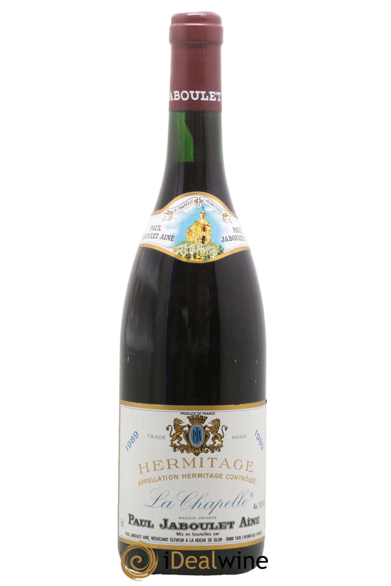 Hermitage La Chapelle Paul Jaboulet Ainé 1989 - Lot de 1 bouteille - 0