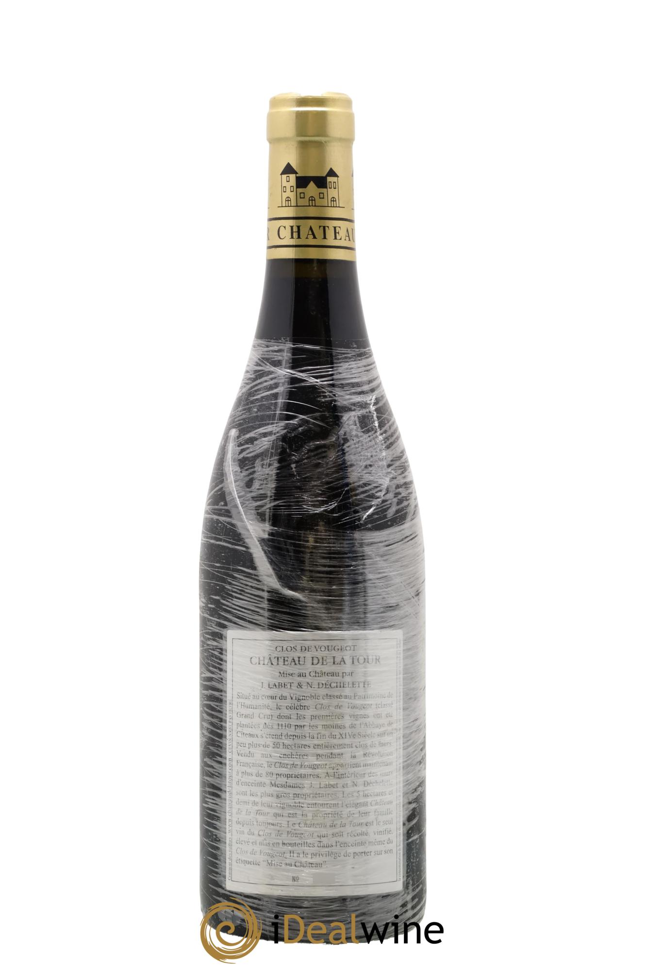Clos de Vougeot Grand Cru Vieilles Vignes Château de La Tour 2015 - Lot de 1 bouteille - 1