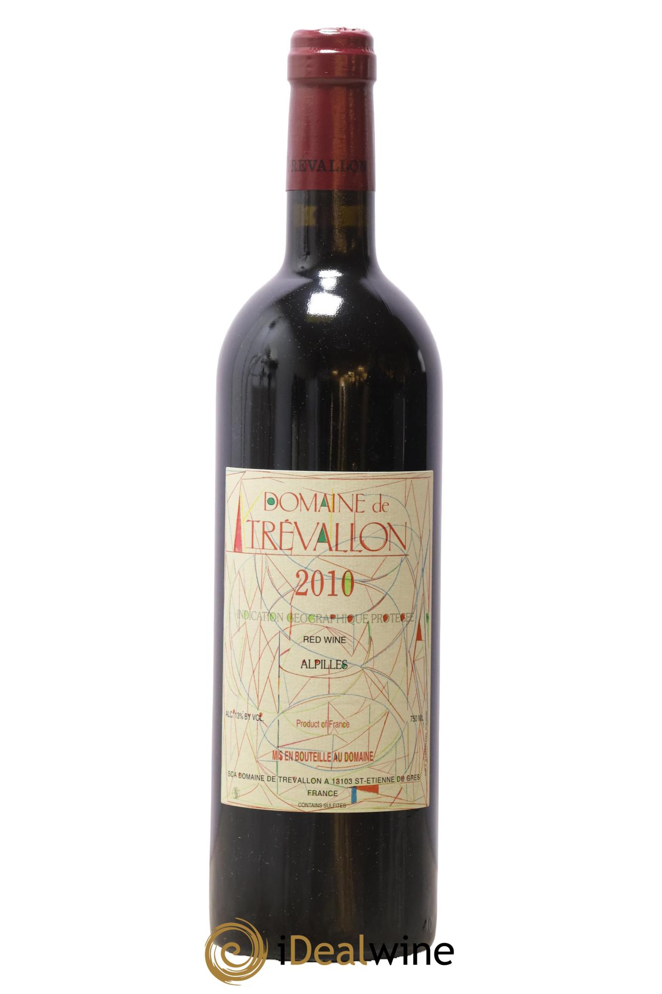 Alpilles Trévallon (Domaine de) Eloi Dürrbach 2010 - Lot de 1 bouteille - 0