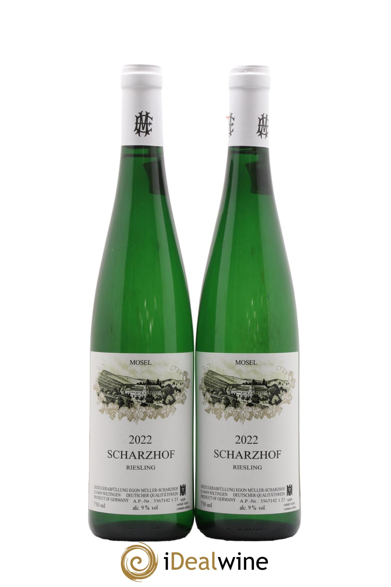 Riesling Scharzhof Egon Muller 2022 - Lot of 2 bottles - 0