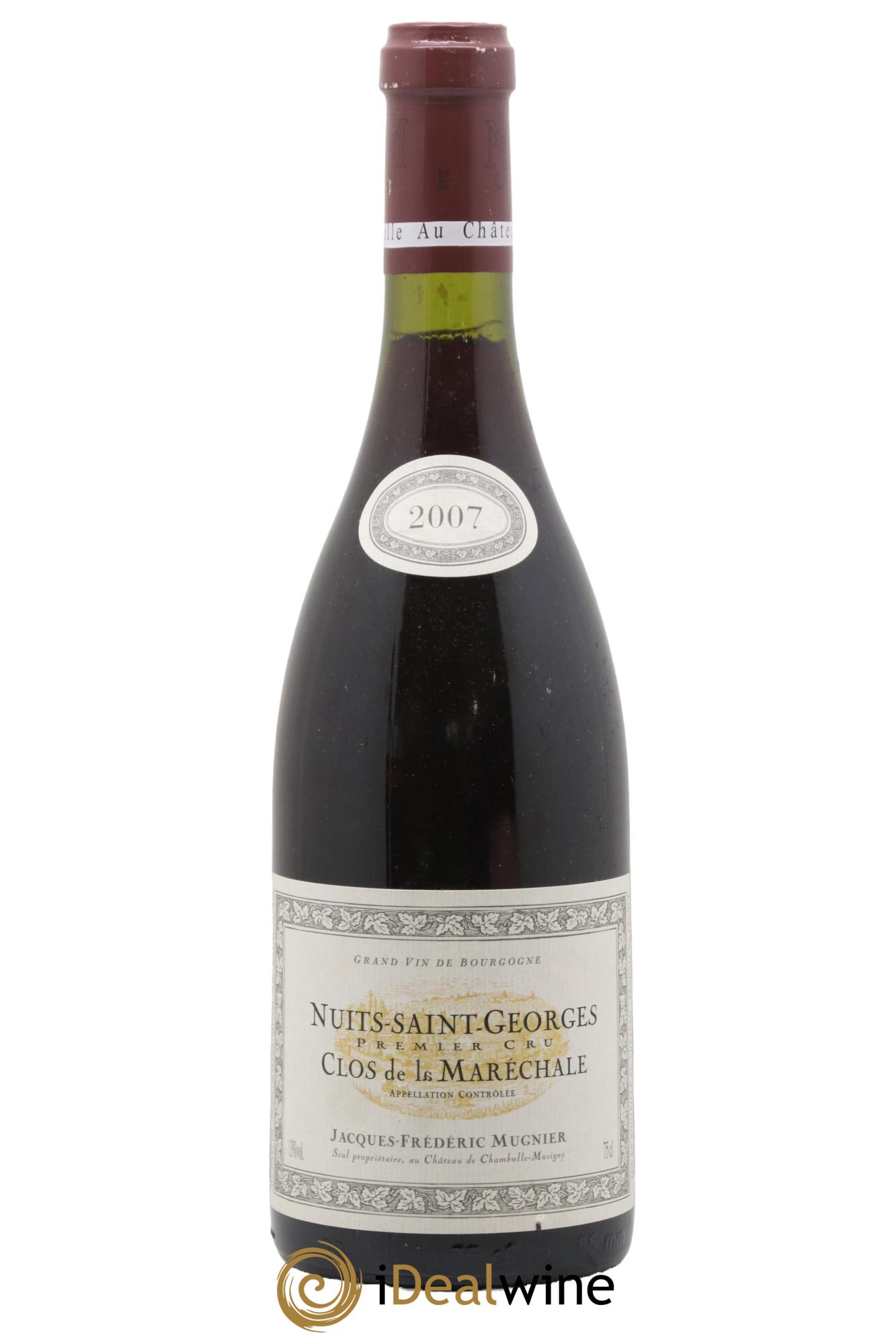 Nuits-Saint-Georges 1er Cru Clos de La Maréchale Jacques-Frédéric Mugnier 2007 - Lot de 1 bouteille - 0
