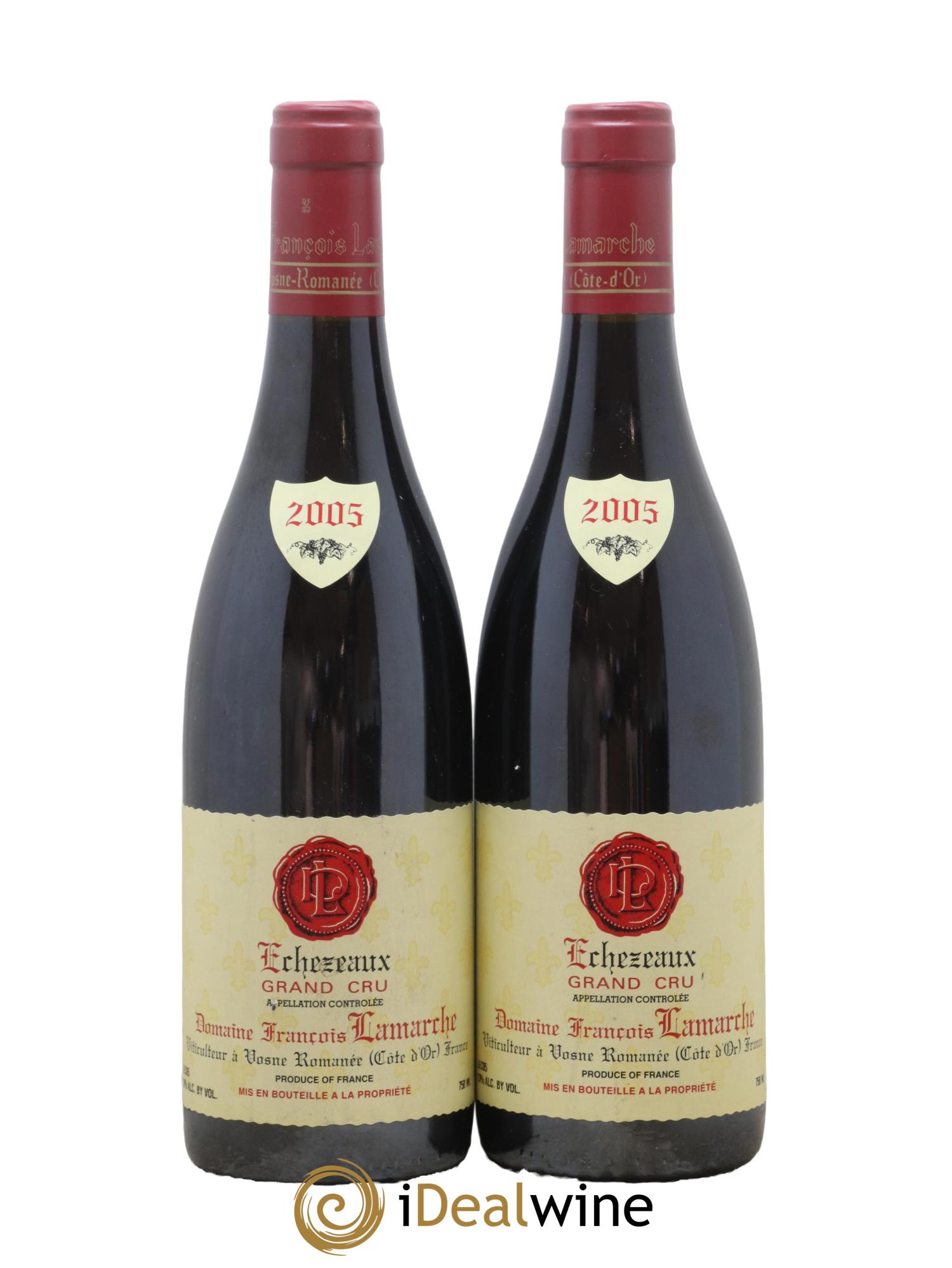 Echezeaux Grand Cru Lamarche (Domaine) 2005 - Lot de 2 bouteilles - 0