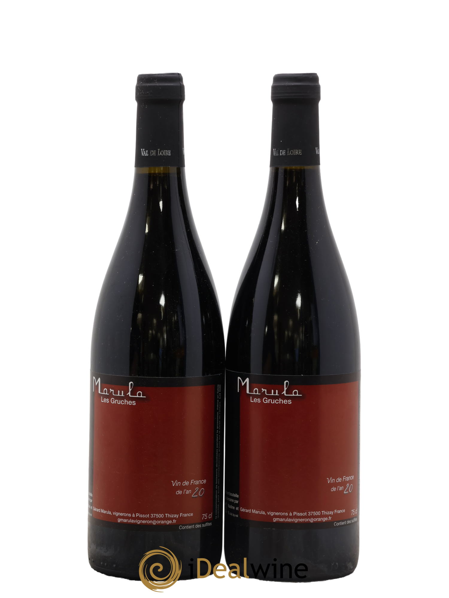Vin de France Les Gruches Marula 2020 - Posten von 2 Flaschen - 0