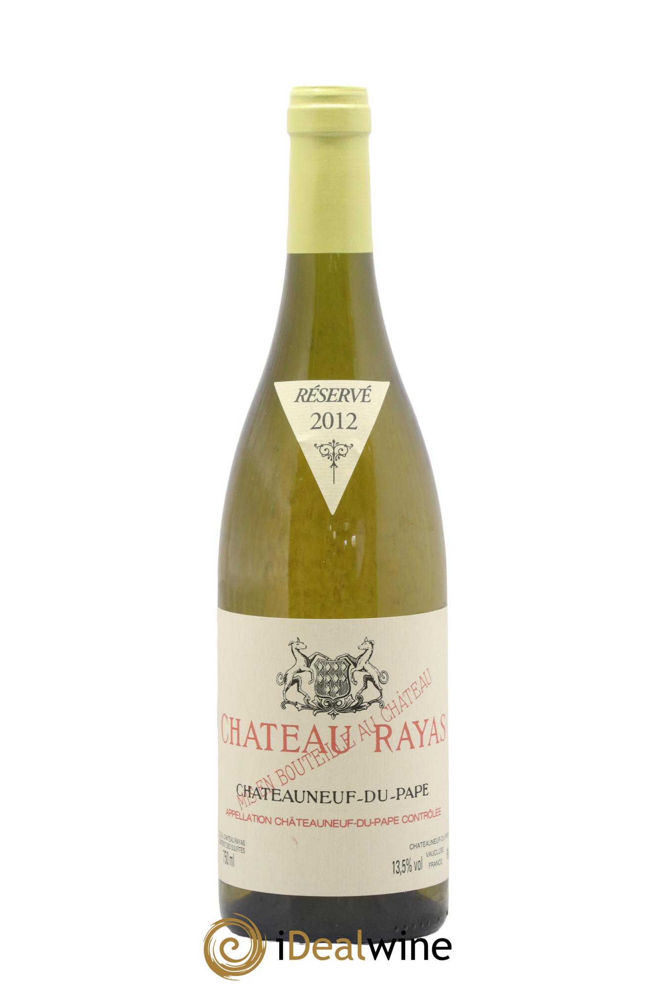 Châteauneuf-du-Pape Château Rayas Emmanuel Reynaud 2012 - Posten von 1 Flasche - 0