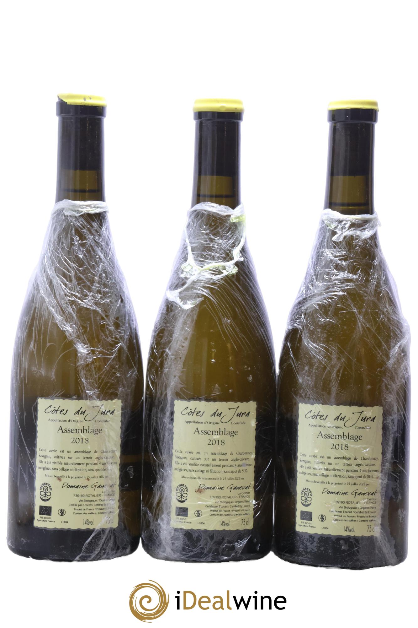 Côtes du Jura Cuvée Orégane Jean-François Ganevat (Domaine) 2018 - Posten von 3 Flaschen - 1
