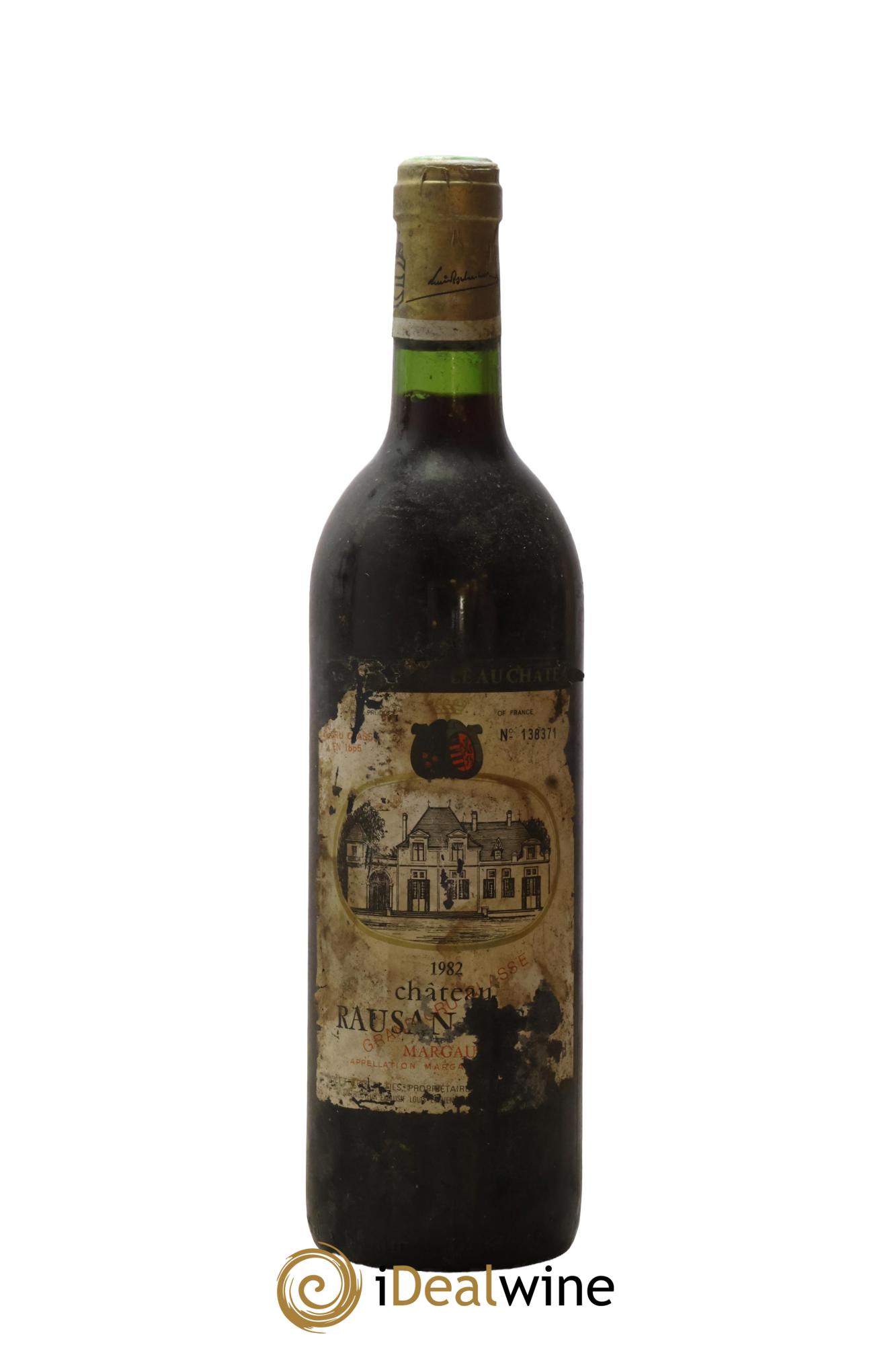 Château Rauzan Ségla Grand Cru Classé 1982 - Lot of 1 bottle - 0