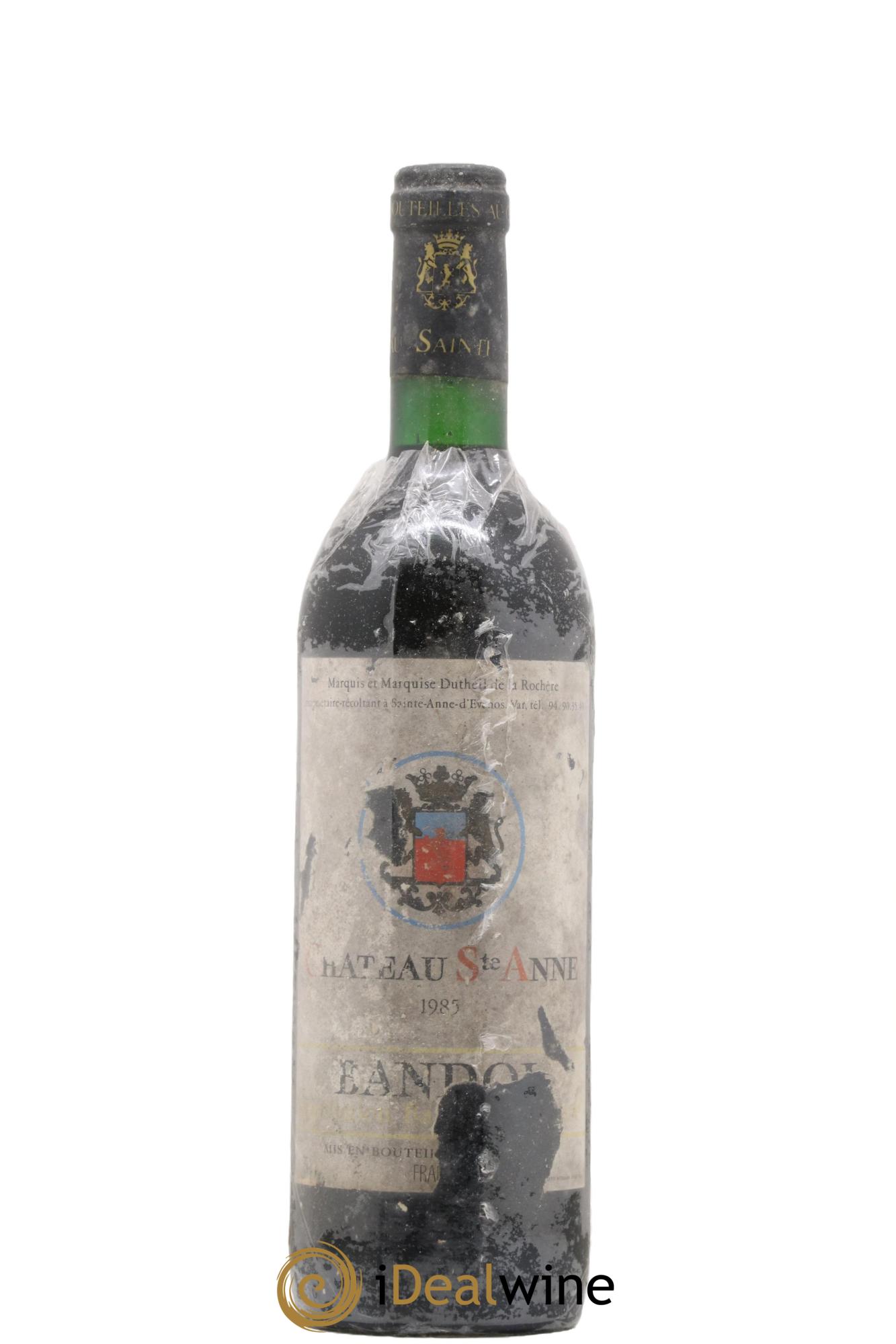 Bandol Château Sainte Anne 1985 - Lot de 1 bouteille - 0