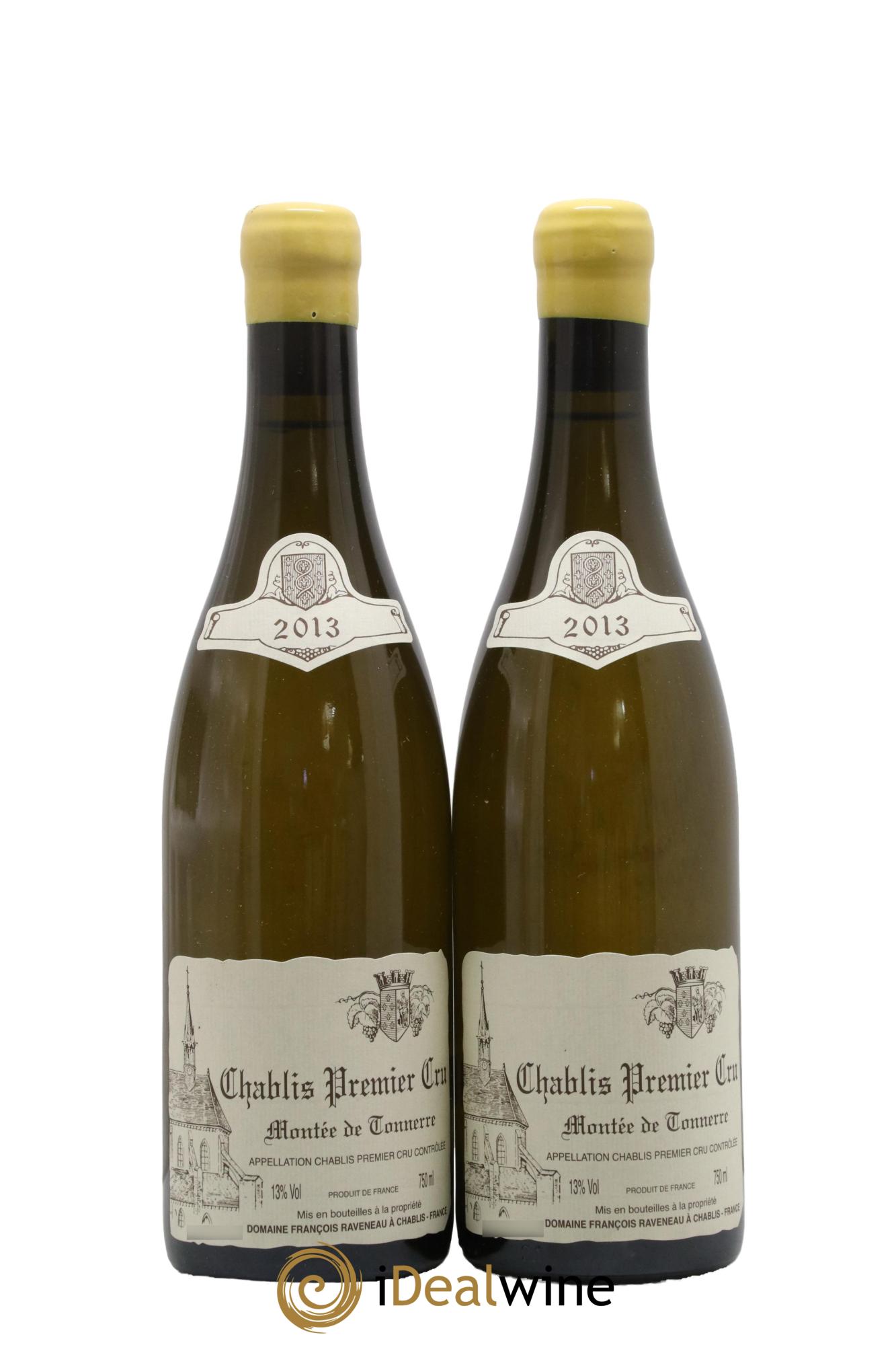 Chablis 1er Cru Montée de Tonnerre Raveneau (Domaine) 2013 - Lotto di 2 bottiglie - 0