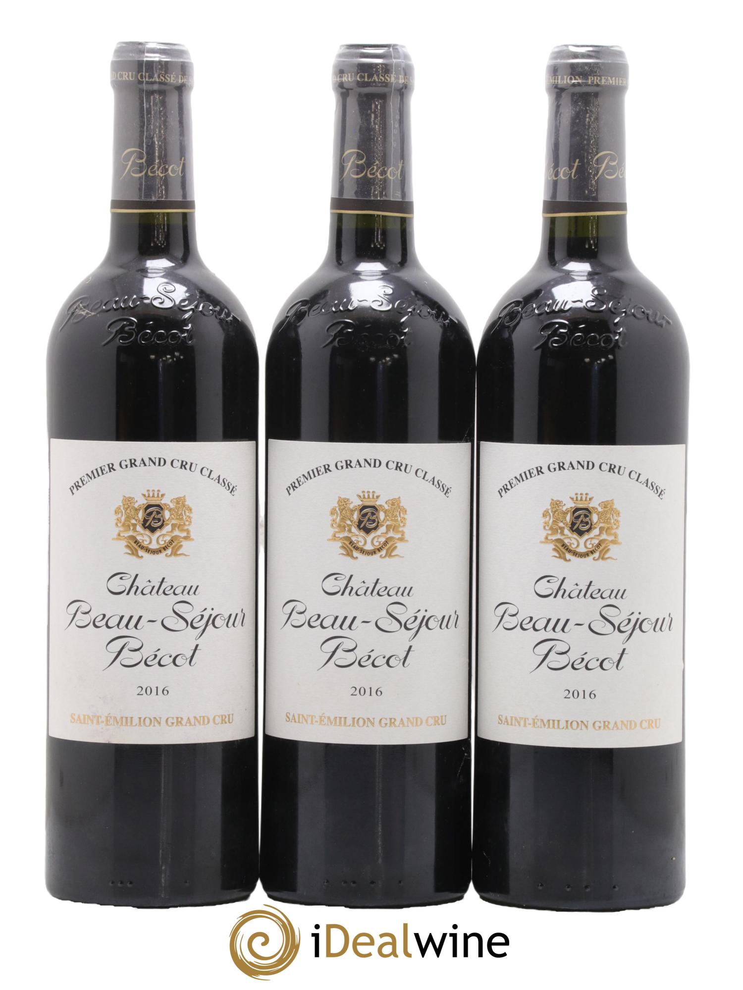 Château Beau-Séjour Bécot 1er Grand Cru Classé B 2016 - Lot de 12 bouteilles - 4