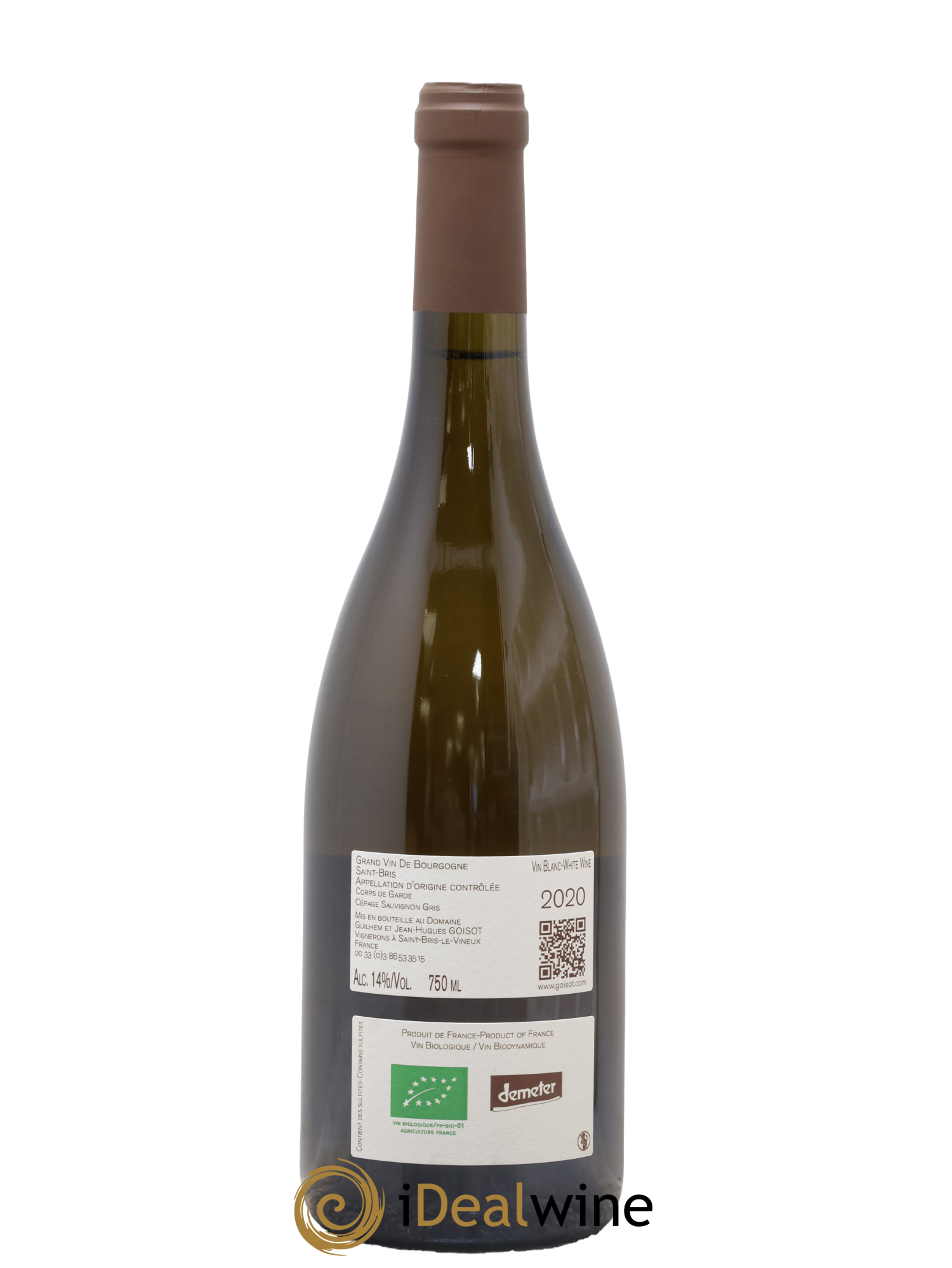 Saint-Bris Corps de Garde Goisot 2020 - Posten von 1 Flasche - 1