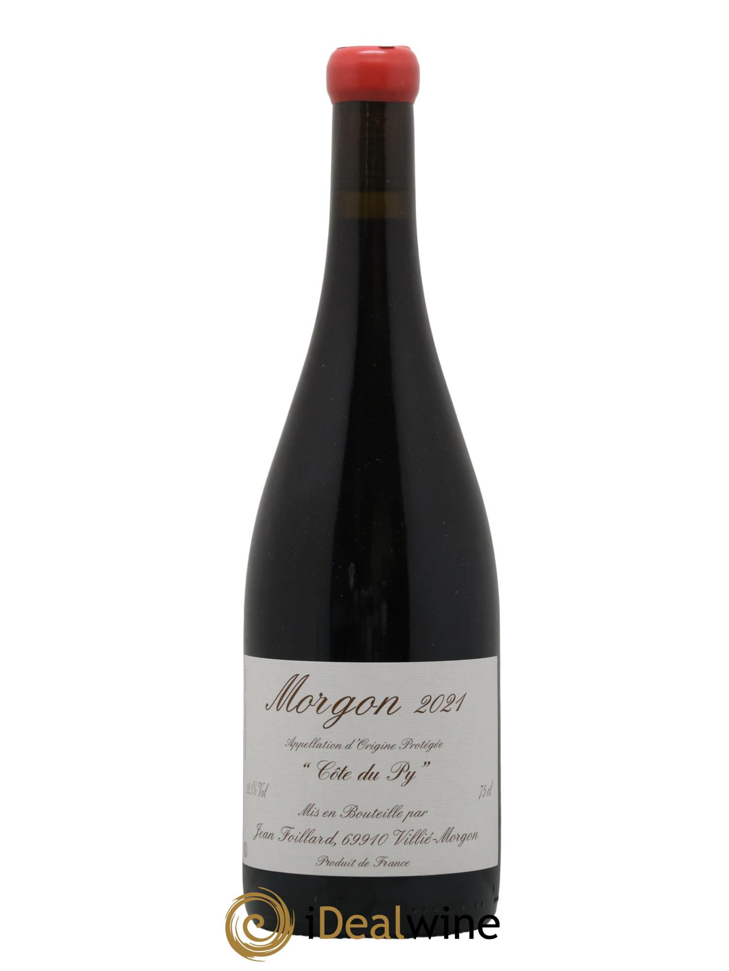 Morgon Côte du Py Jean Foillard 2021 - Lot de 1 bouteille - 0