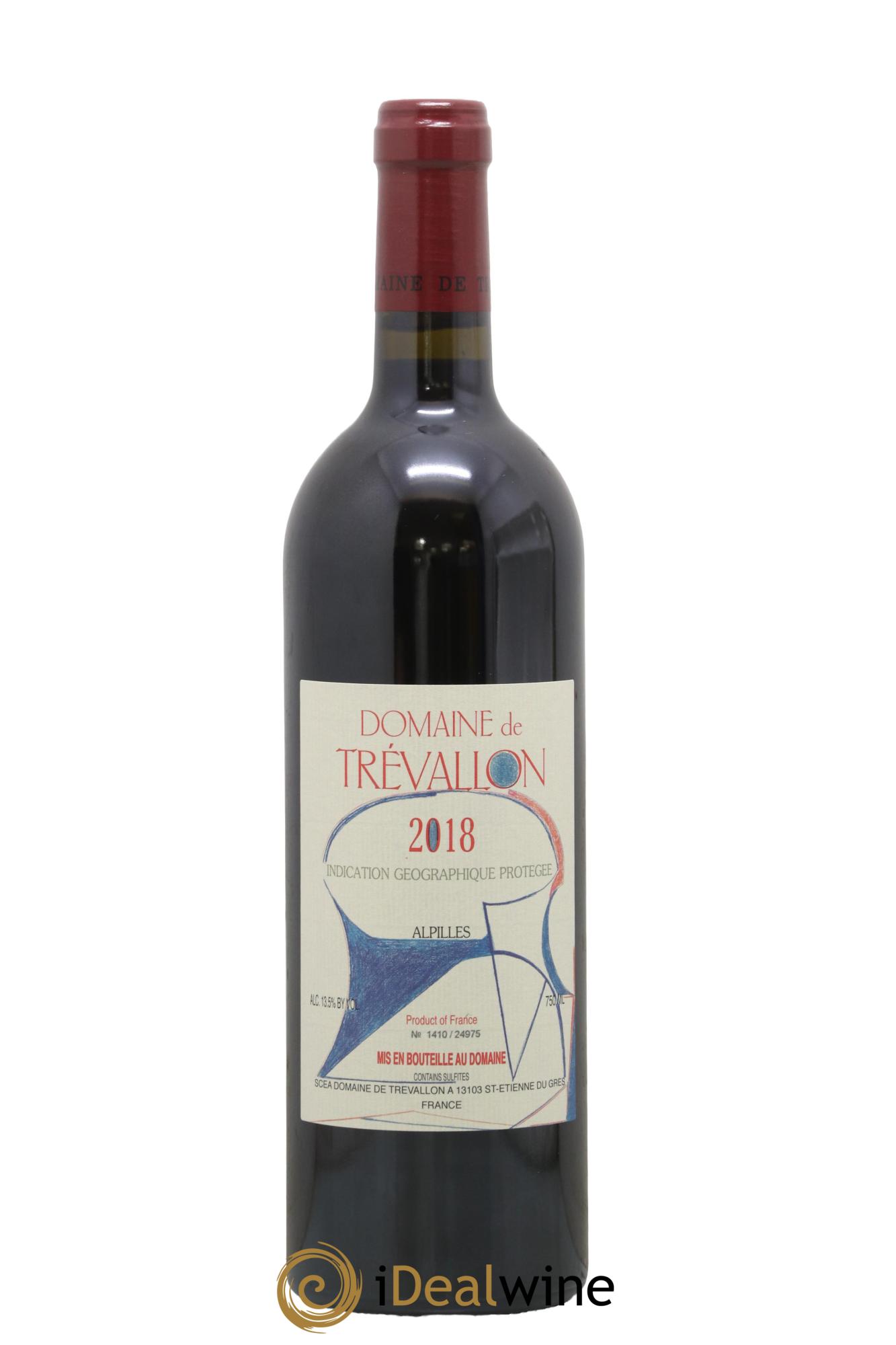 Alpilles Trévallon (Domaine de) Eloi Dürrbach 2018 - Lot de 1 bouteille - 0