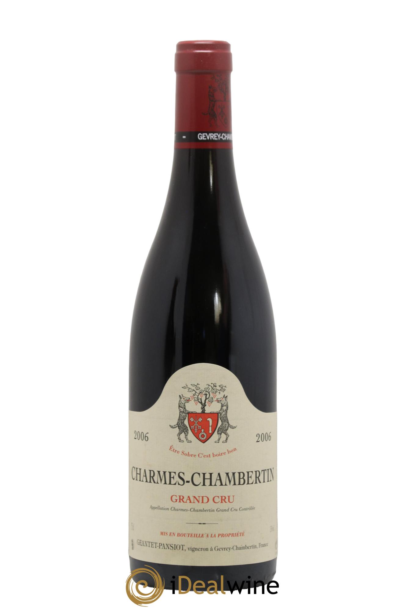 Charmes-Chambertin Grand Cru Geantet-Pansiot 2006 - Lotto di 1 bottiglia - 0