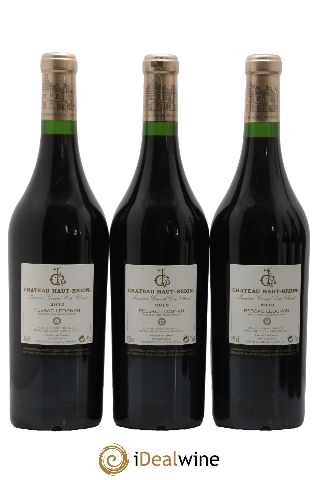 Château Haut Brion 1er Grand Cru Classé 2013 - Lot of 6 bottles - 2