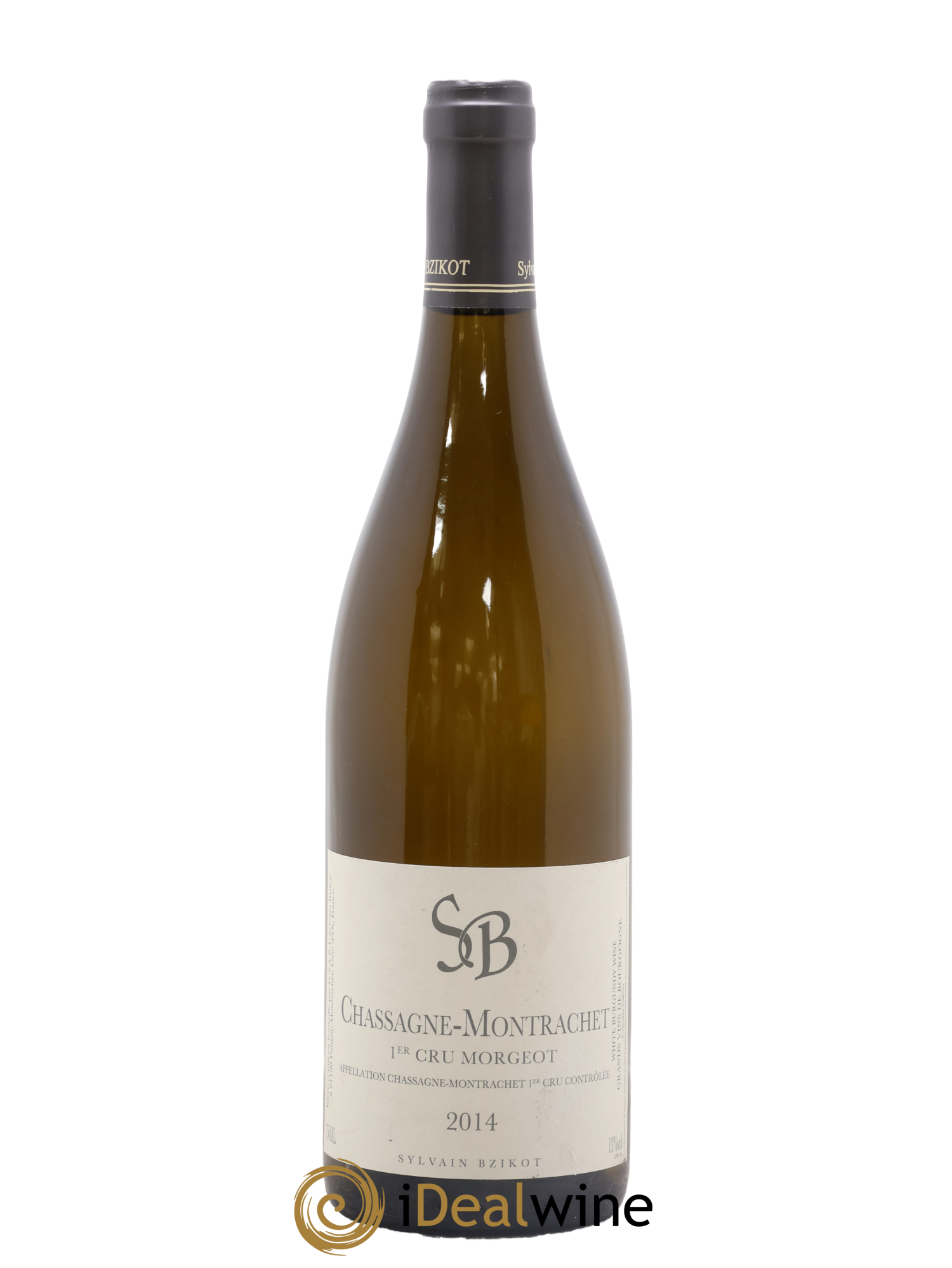 Chassagne-Montrachet 1er Cru Morgeot domaine Sylvain Bzikot 2014 - Lot de 1 bouteille - 0