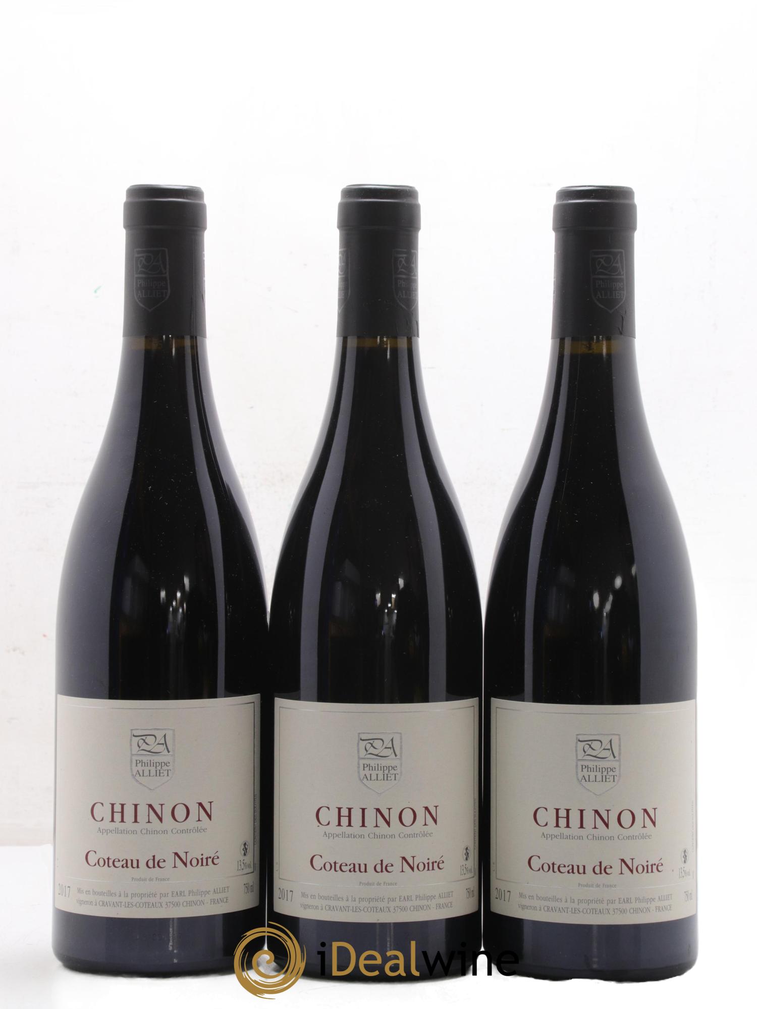 Chinon Coteau de Noiré Philippe Alliet 2017 - Lot de 6 bouteilles - 2