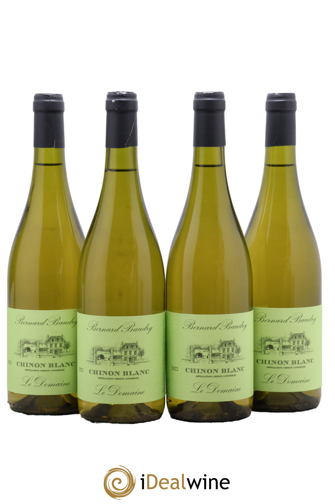 Chinon Bernard Baudry 2022 - Lot of 4 bottles - 0