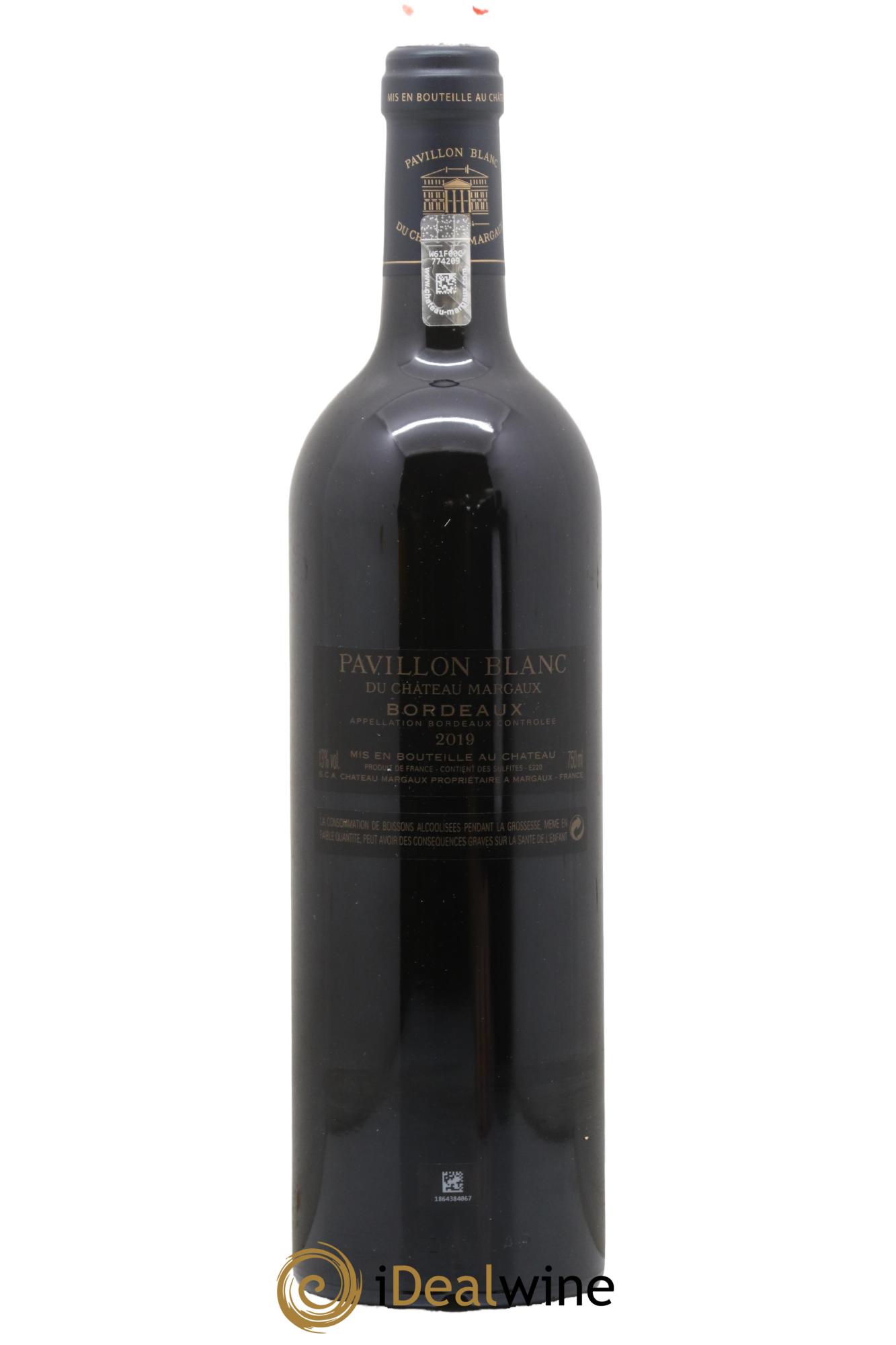 Pavillon Blanc du Château Margaux 2019 - Lot of 1 bottle - 1