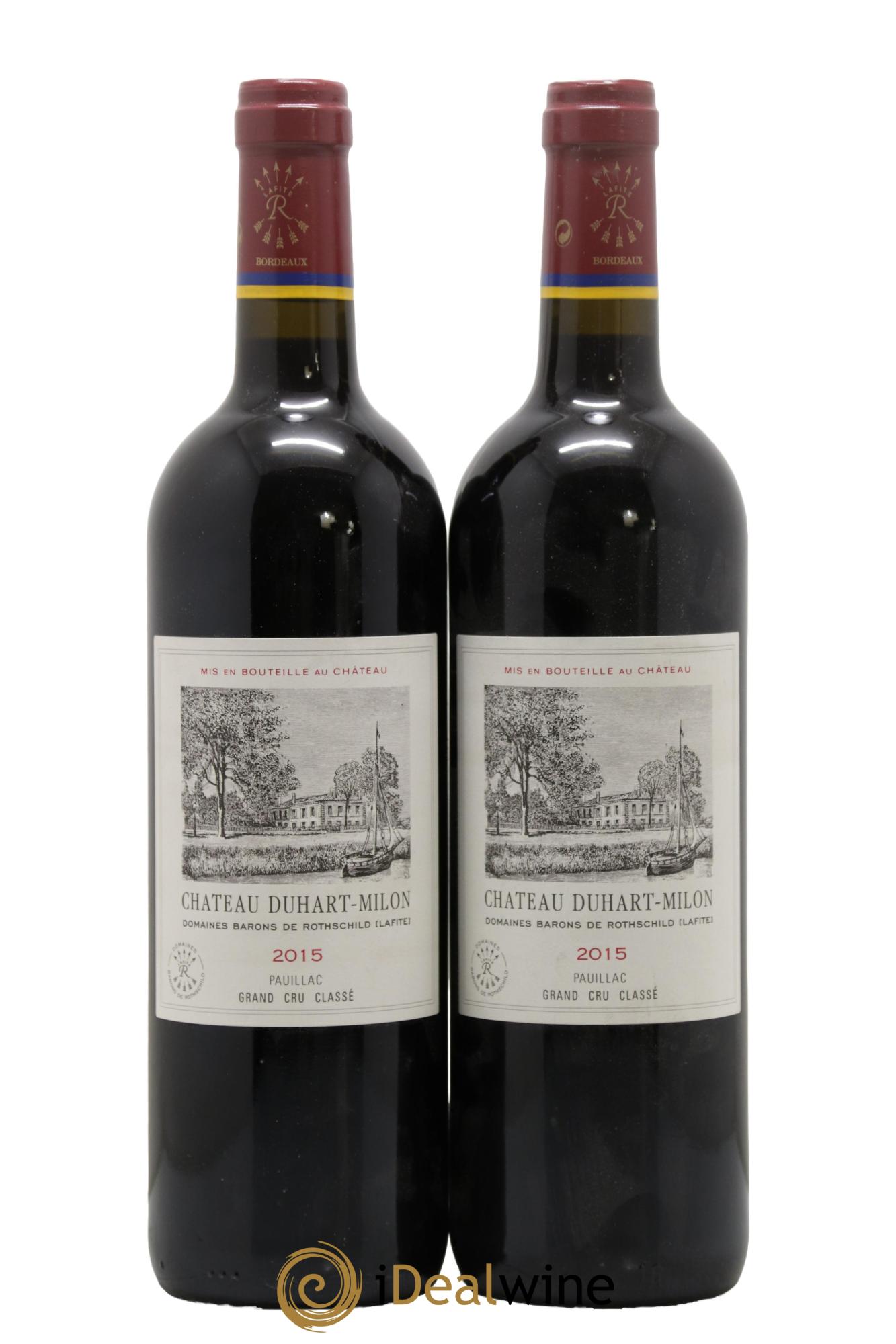 Château Duhart-Milon 4ème Grand Cru Classé 2015 - Lot de 2 bouteilles - 0