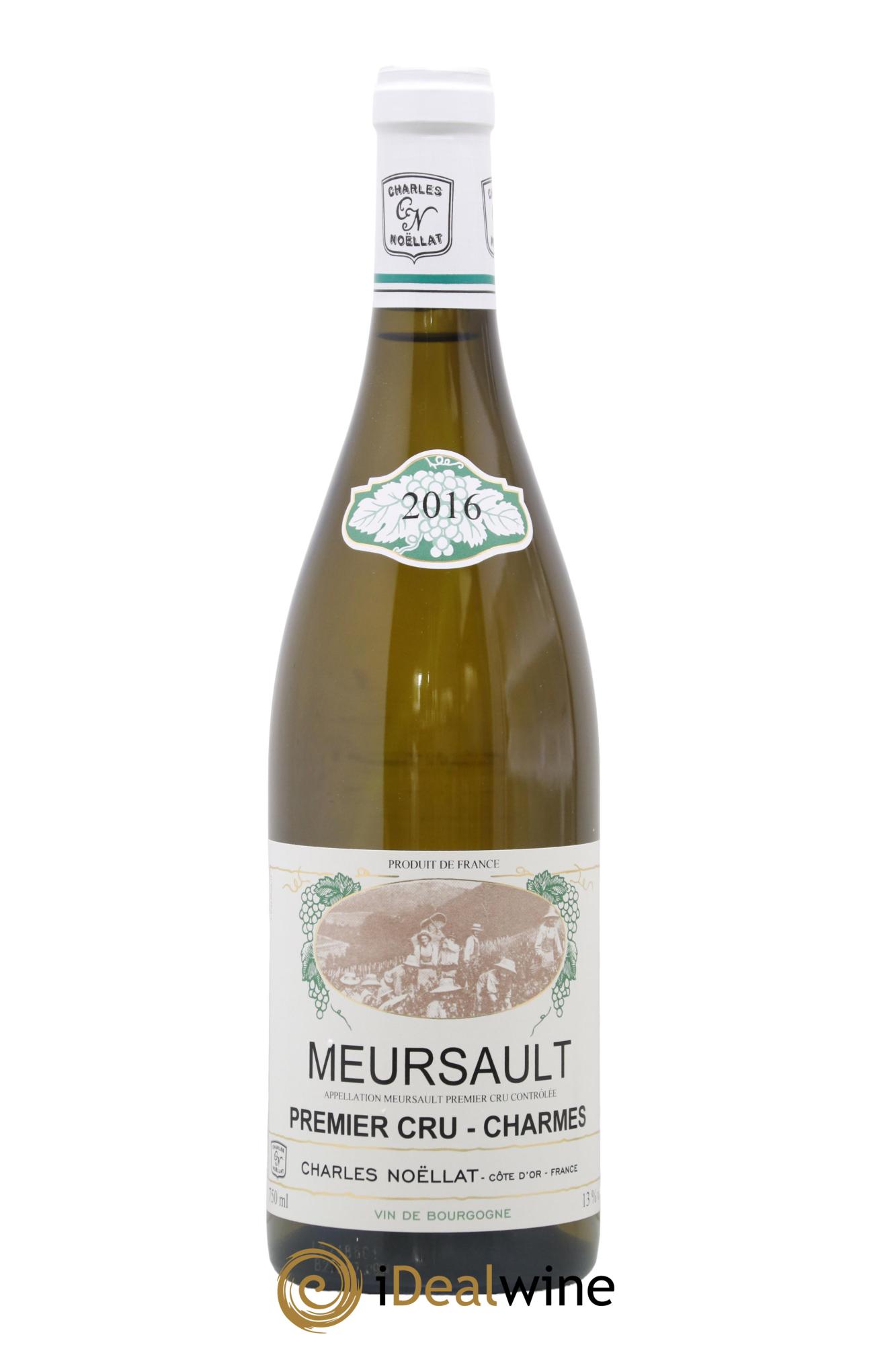 Meursault 1er Cru Les Charmes Charles Noëllat 2016 - Lot de 1 bouteille - 0